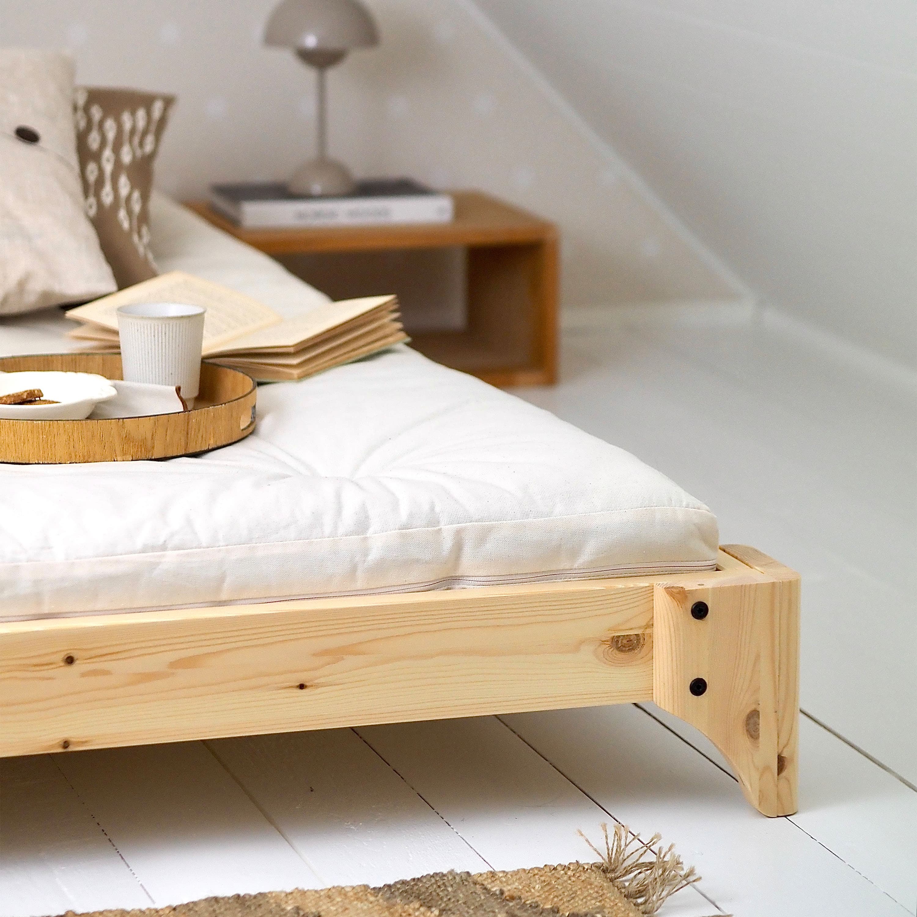 Elan Bed frame Natur 140cm