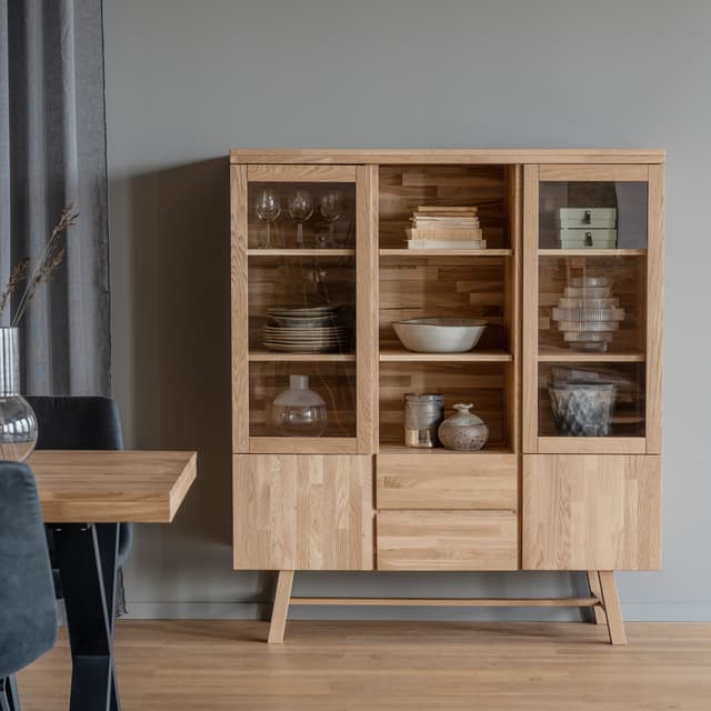 Brooklyn Vitrineschrank Ek
