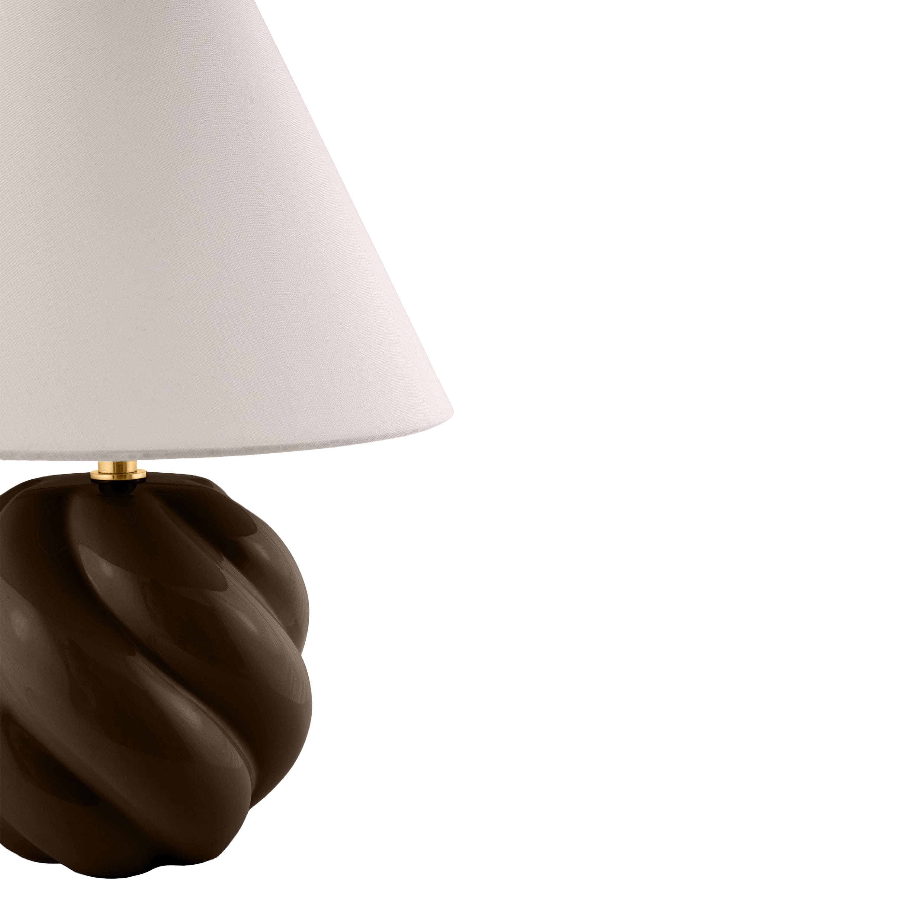 Dahlia Table lamp Mocha 24cm