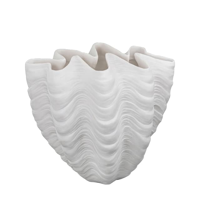 Shell Vase Off-white Large