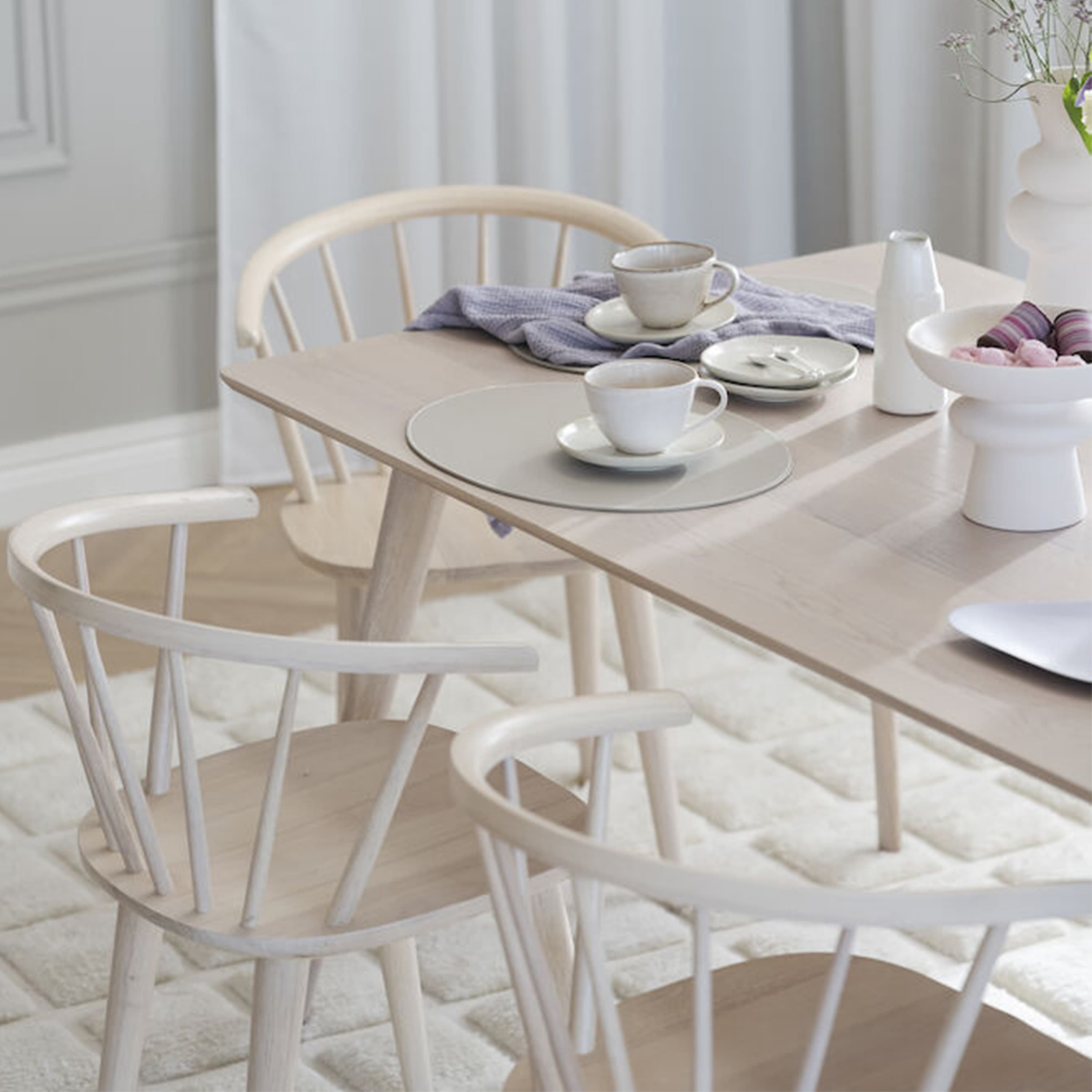 Carmen Dining Chair White Pigmented