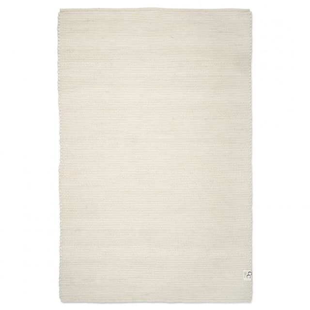 Merino Wool Rug White 250x350