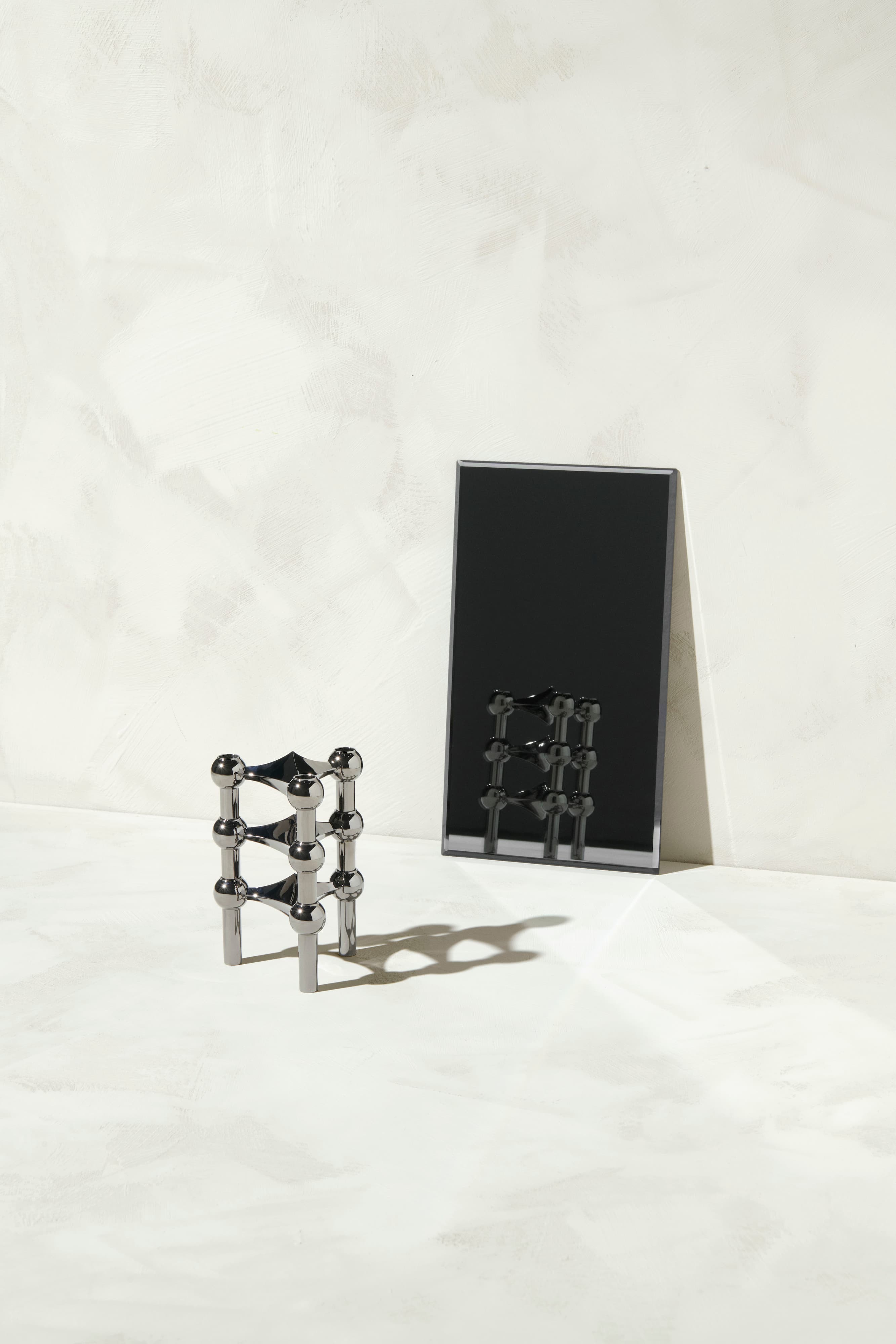 STOFF Nagel Leuchter Black Chrome 3er-pack