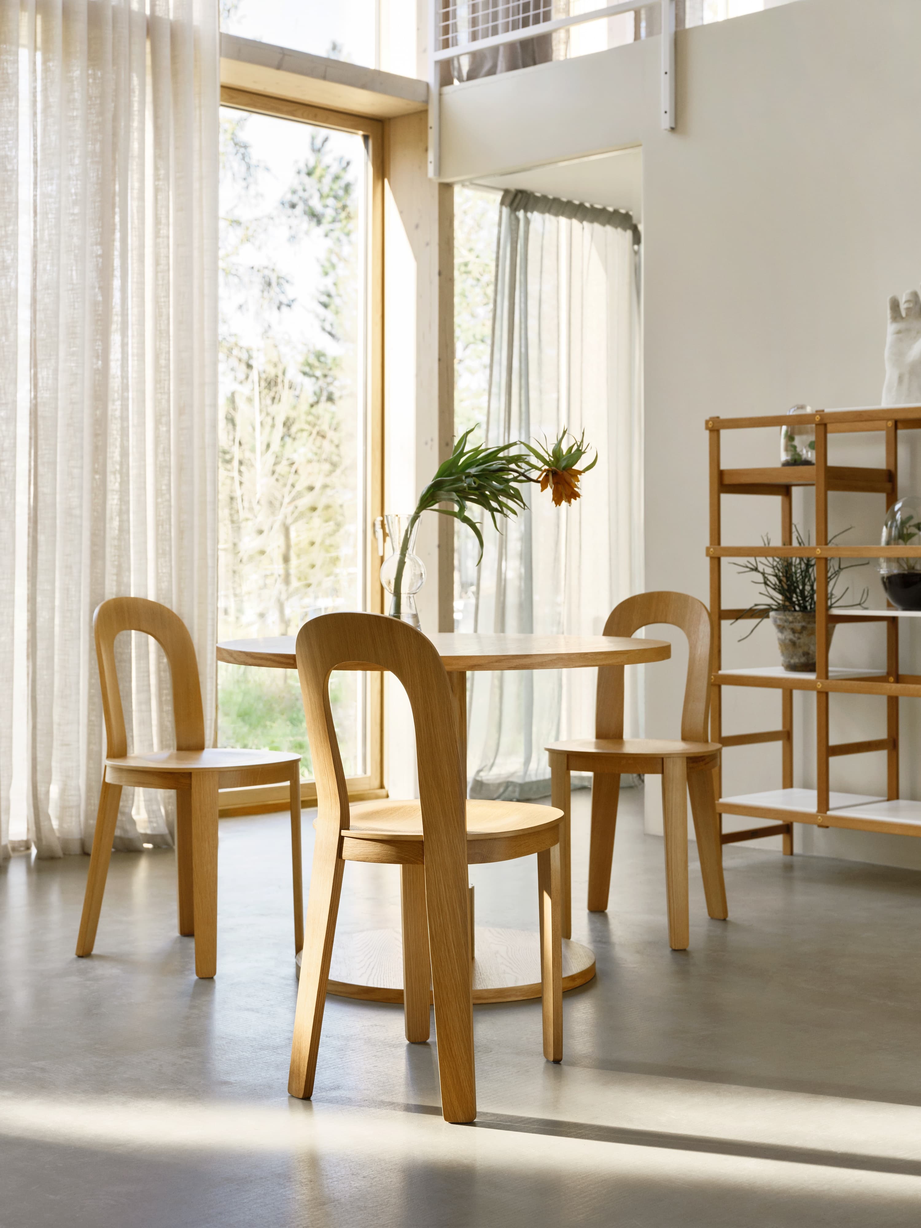 Olivia Dining Chair Oak