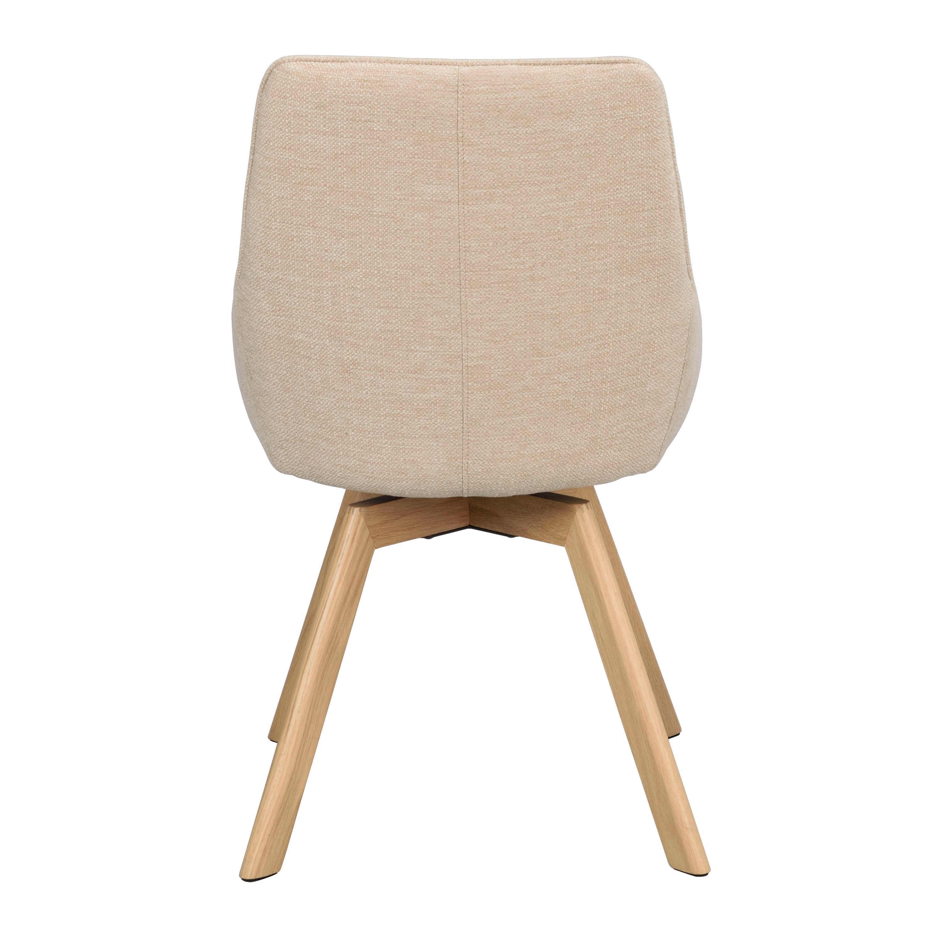 Alison Esszimmerstuhl Hellbeige/Eiche