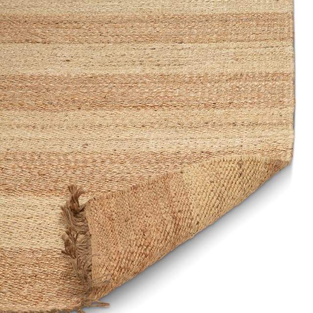 Stripes Teppich Jute Natur 250x350
