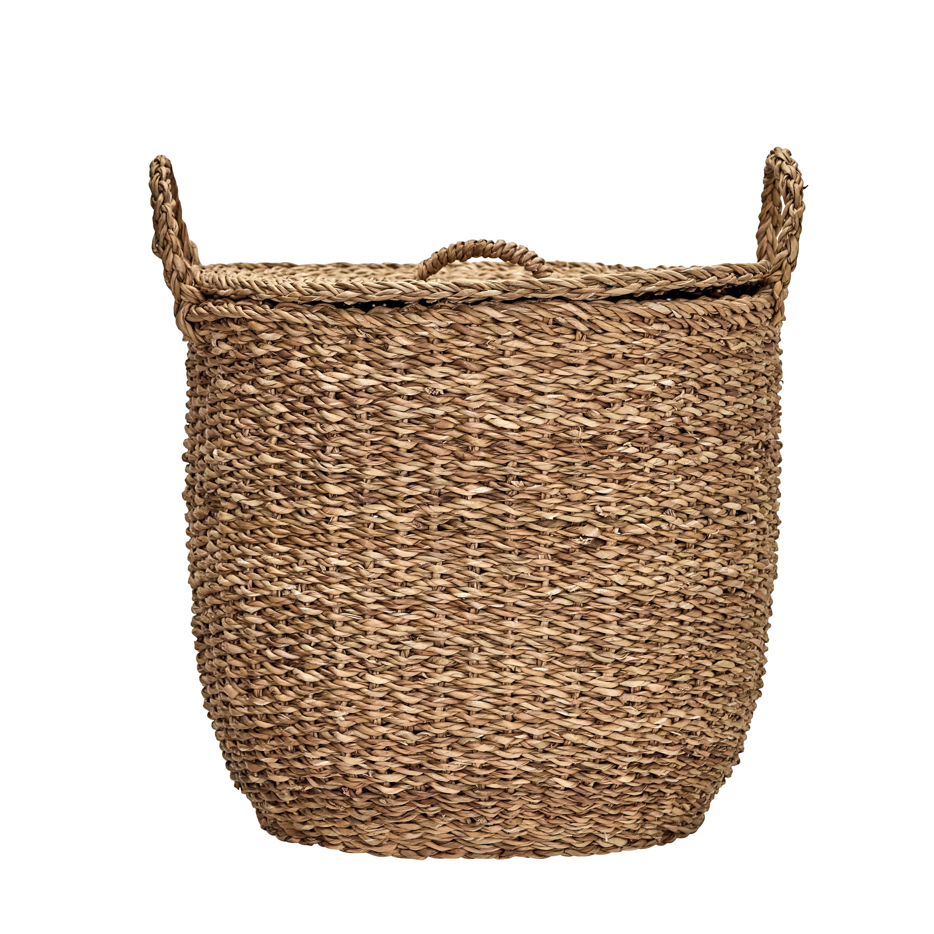 Round Aufbewahrungskorb Natur 3er-Pack