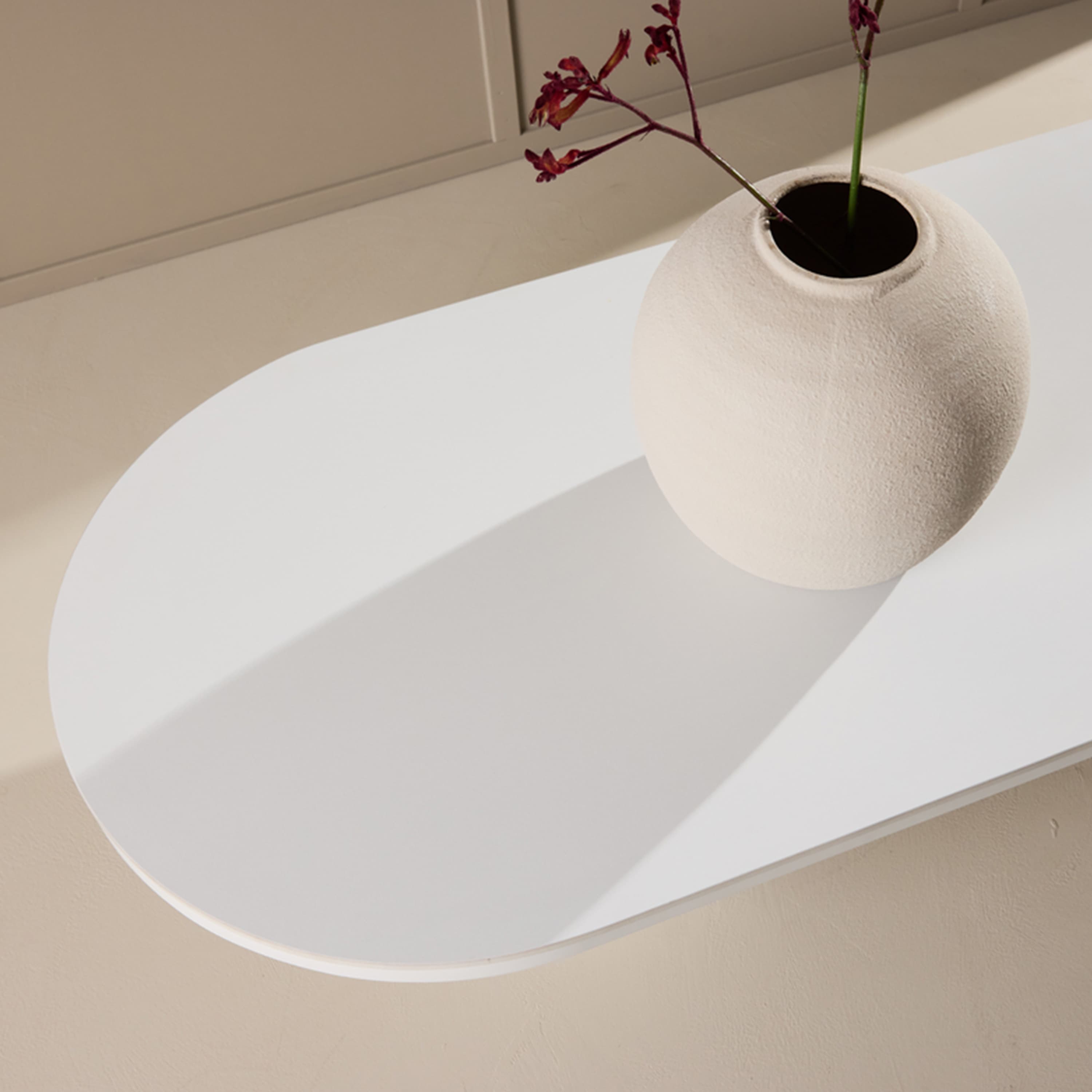 Narvik Coffee Table Beige 190x60