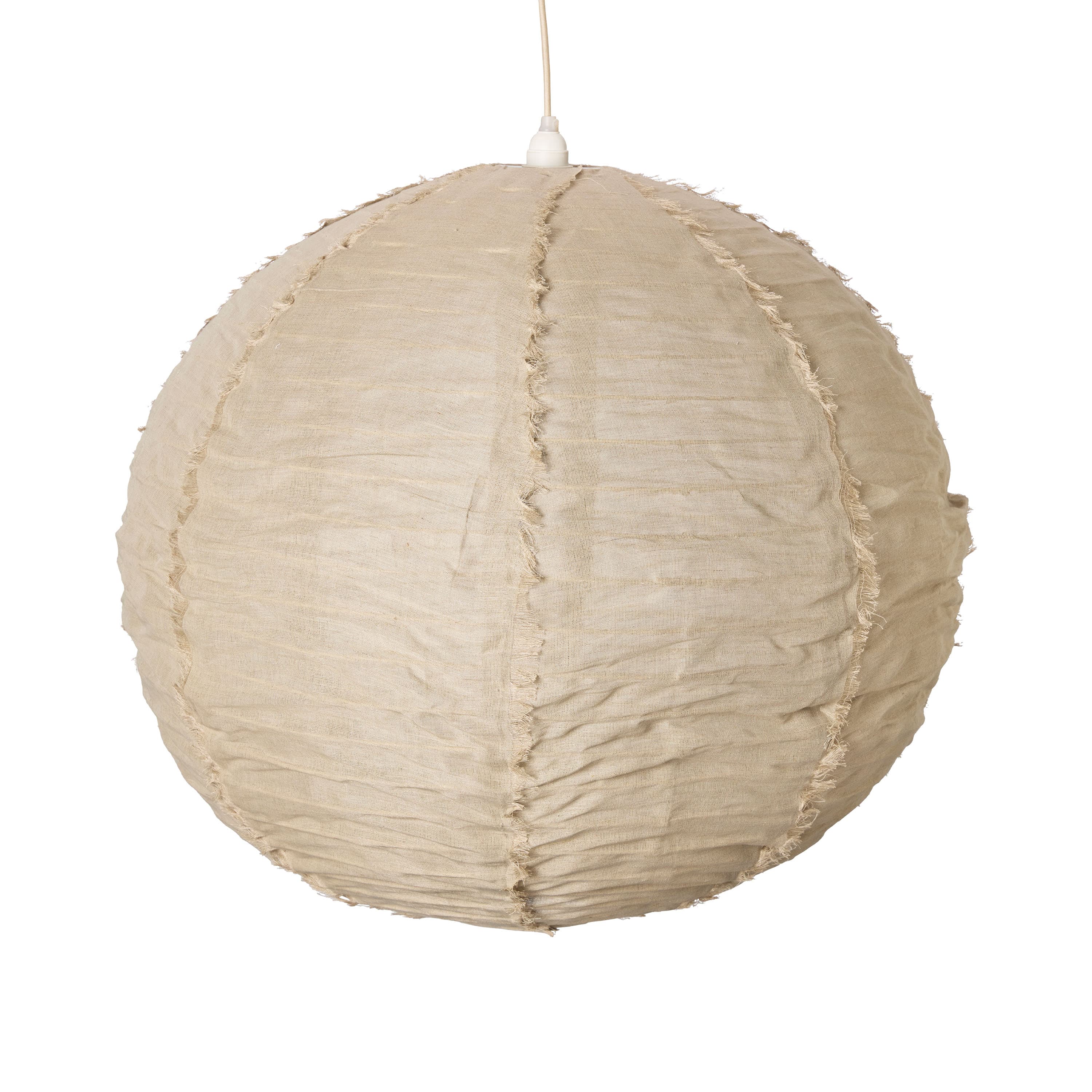 Flores klot ceiling light linen Ø76