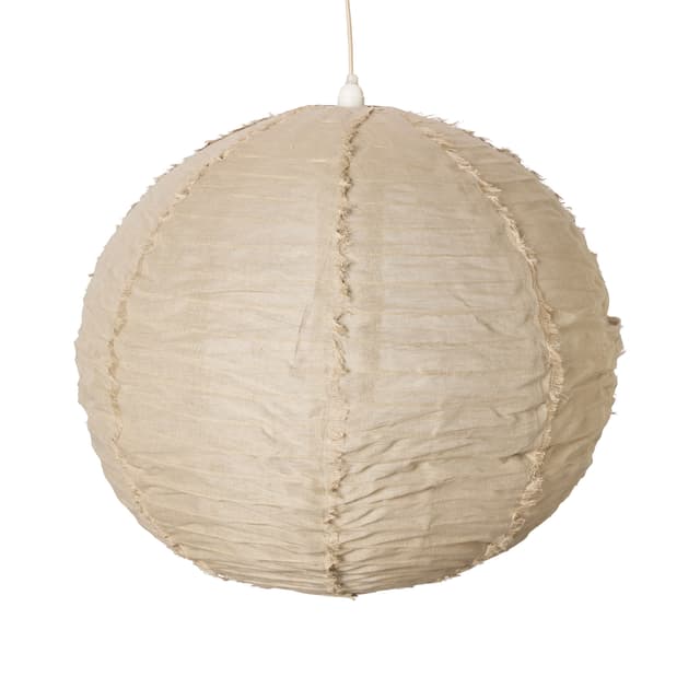 Flores klot ceiling light linen Ø76