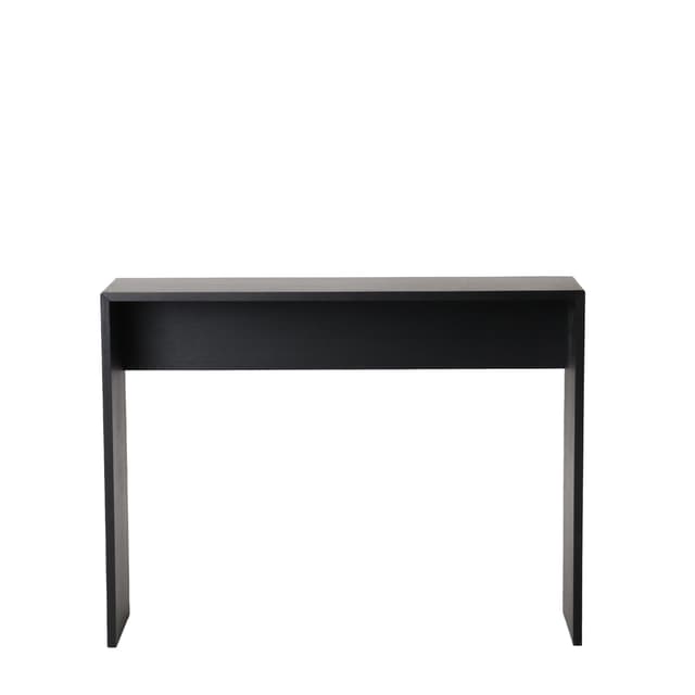 Esme Console Table Black Stained Oak 100cm