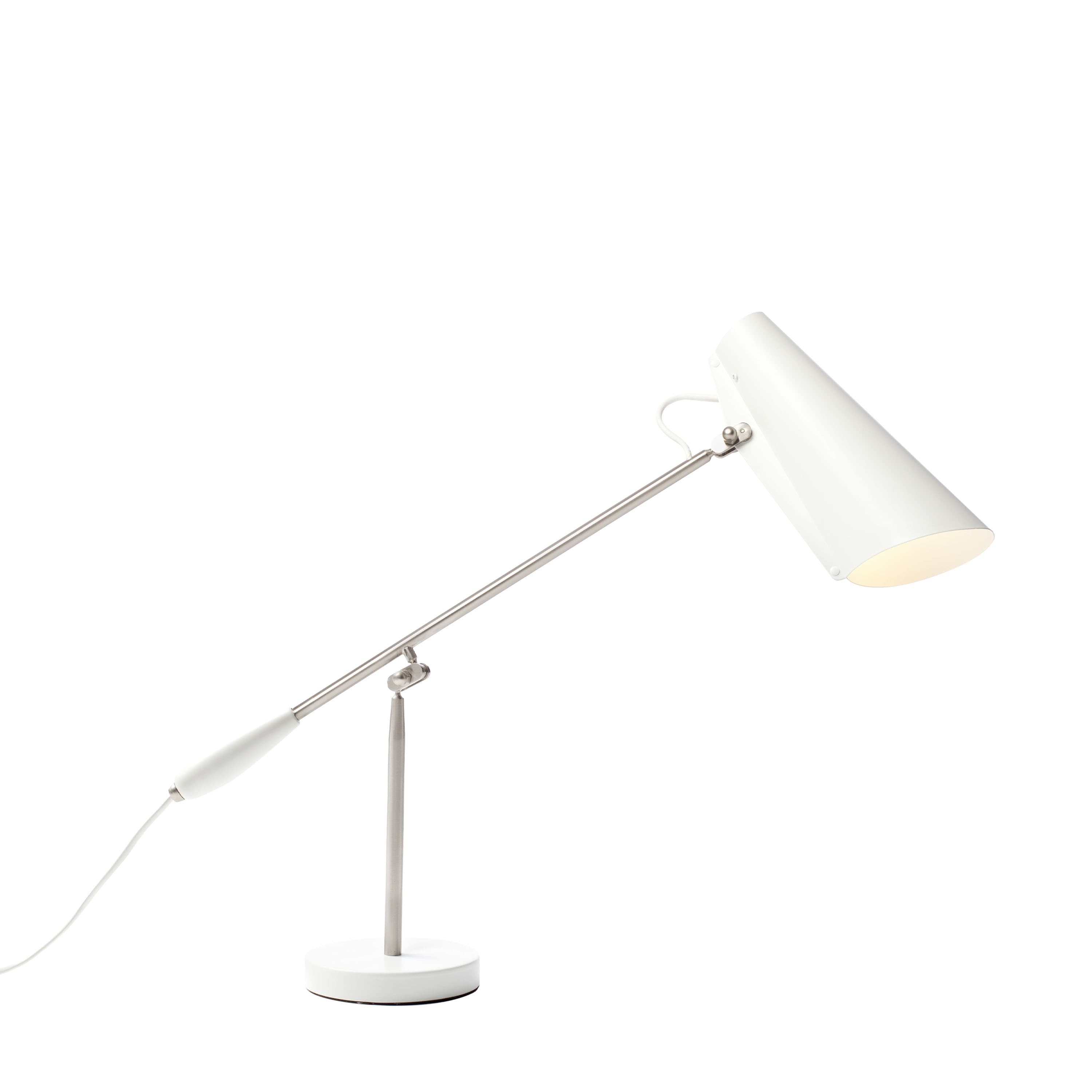 Birdy Table Lamp White/Steel