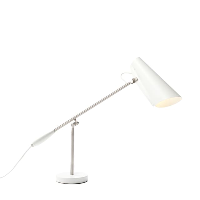 Birdy Table Lamp White/Steel