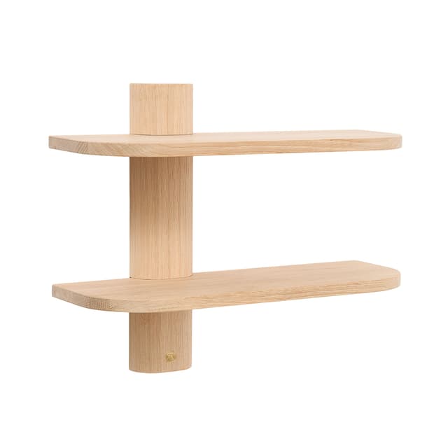 Bend Wandregal Eiche 50x40