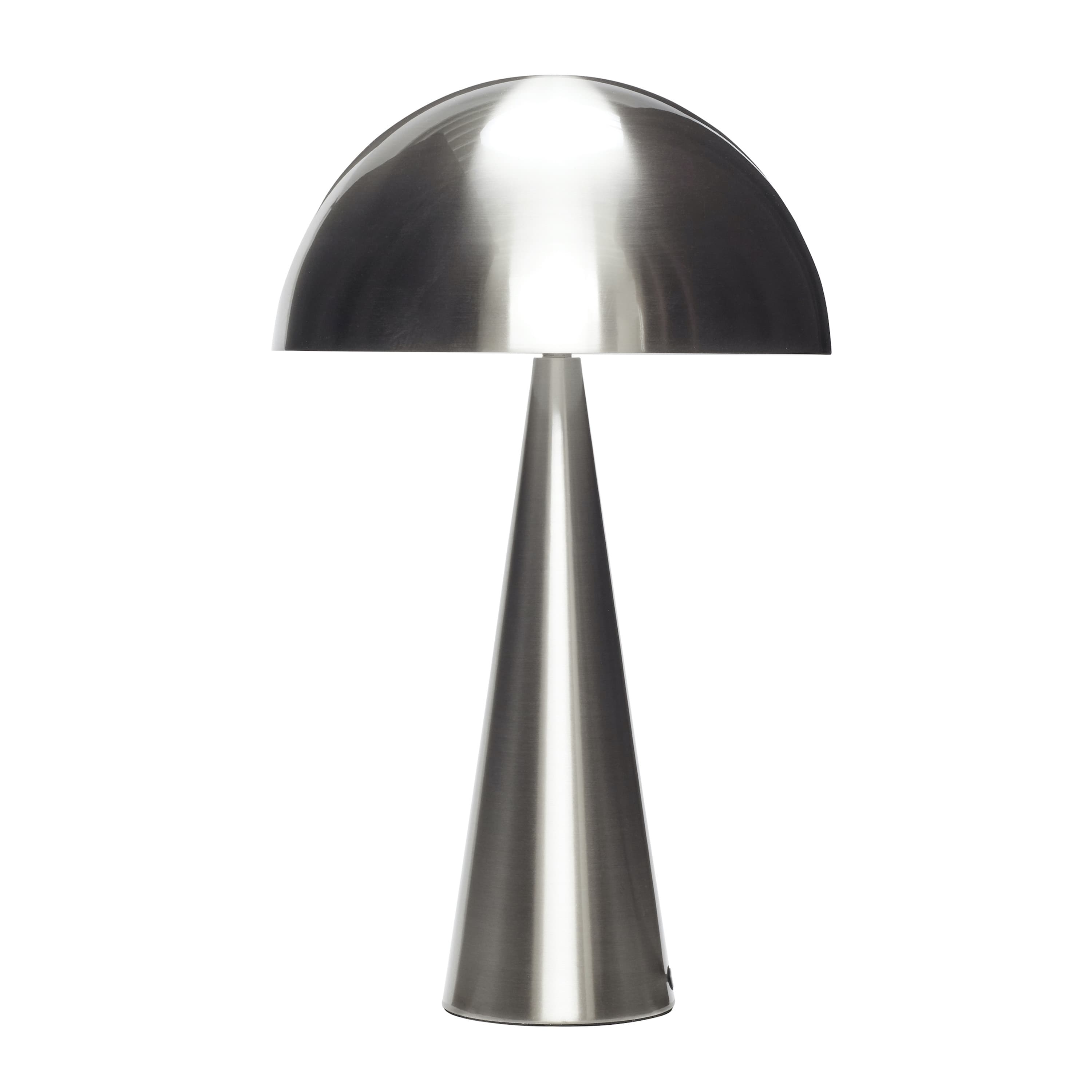Mush Tischlampe Nickel 52cm