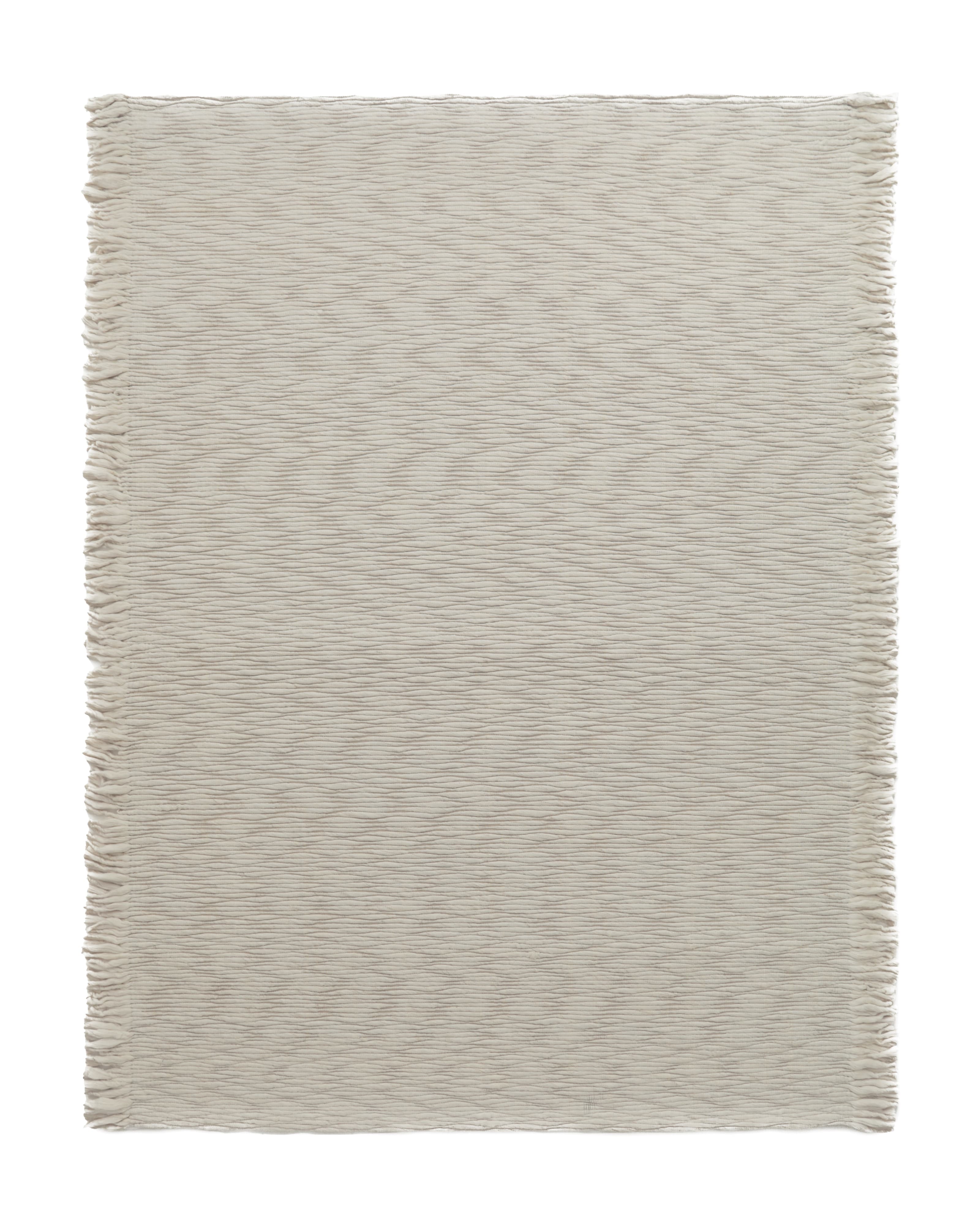 Fagerlund Wollteppich Beige/Offwhite 170x240