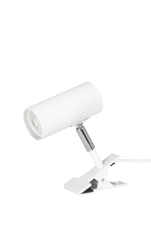 Hubble Clamp Spotlight White
