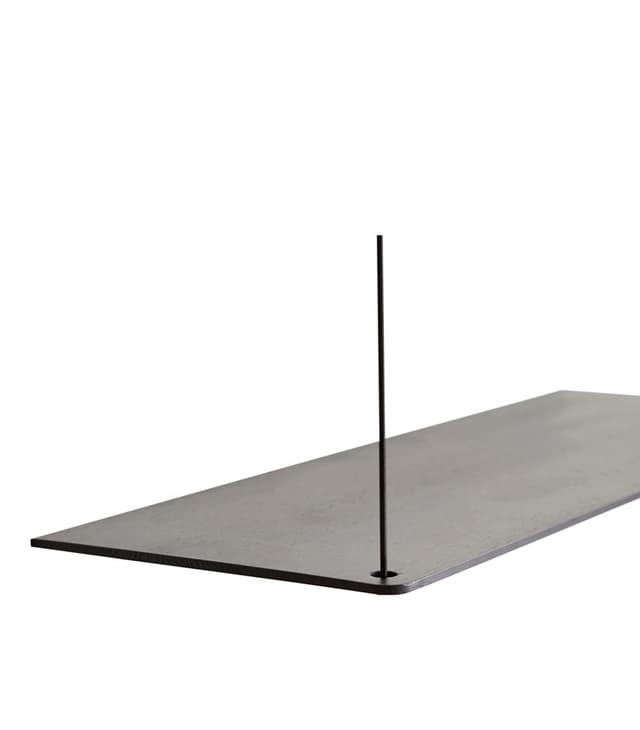 Stedge Extra Regalbrett Schwarz 60cm