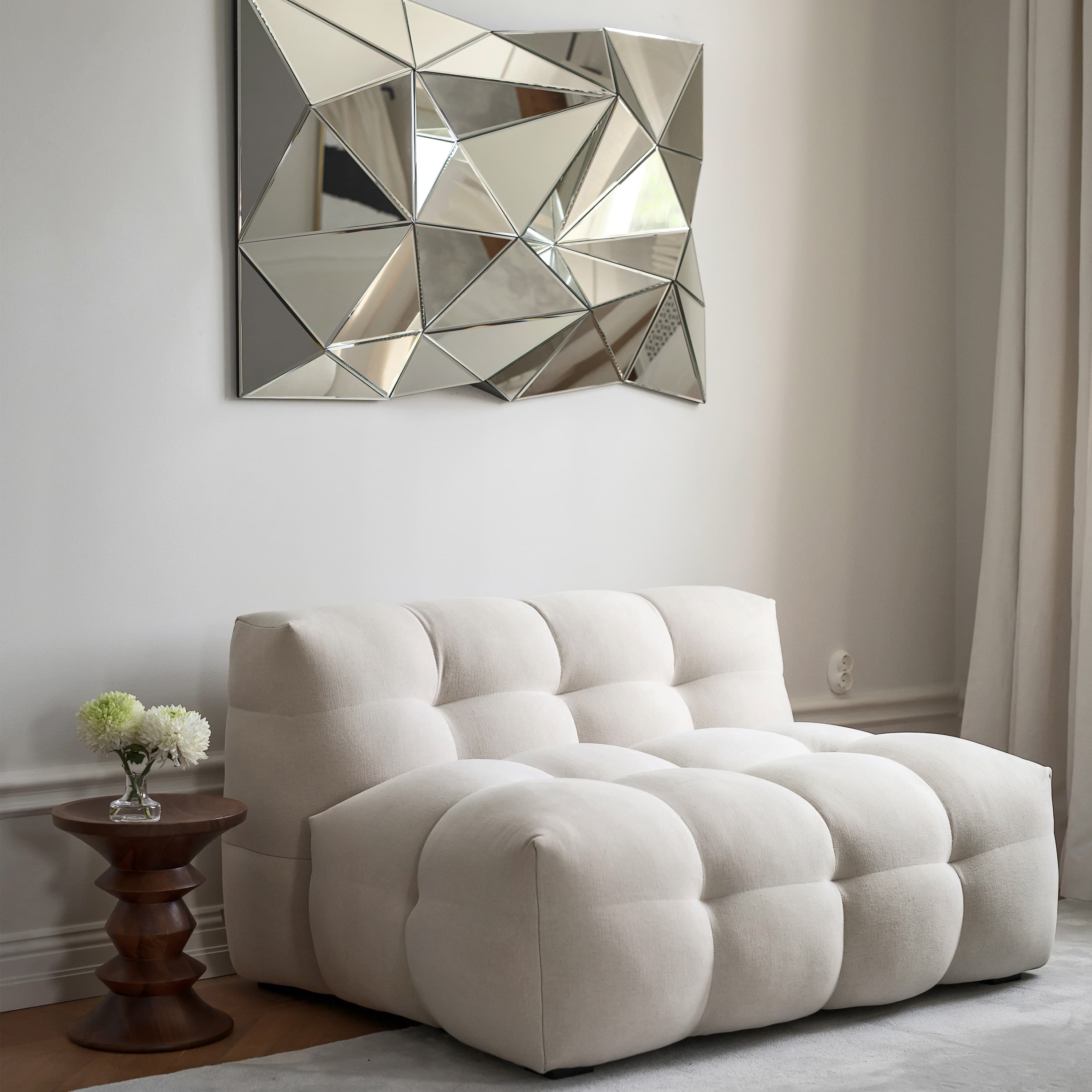 Billie Loungestuhl Nature 120cm