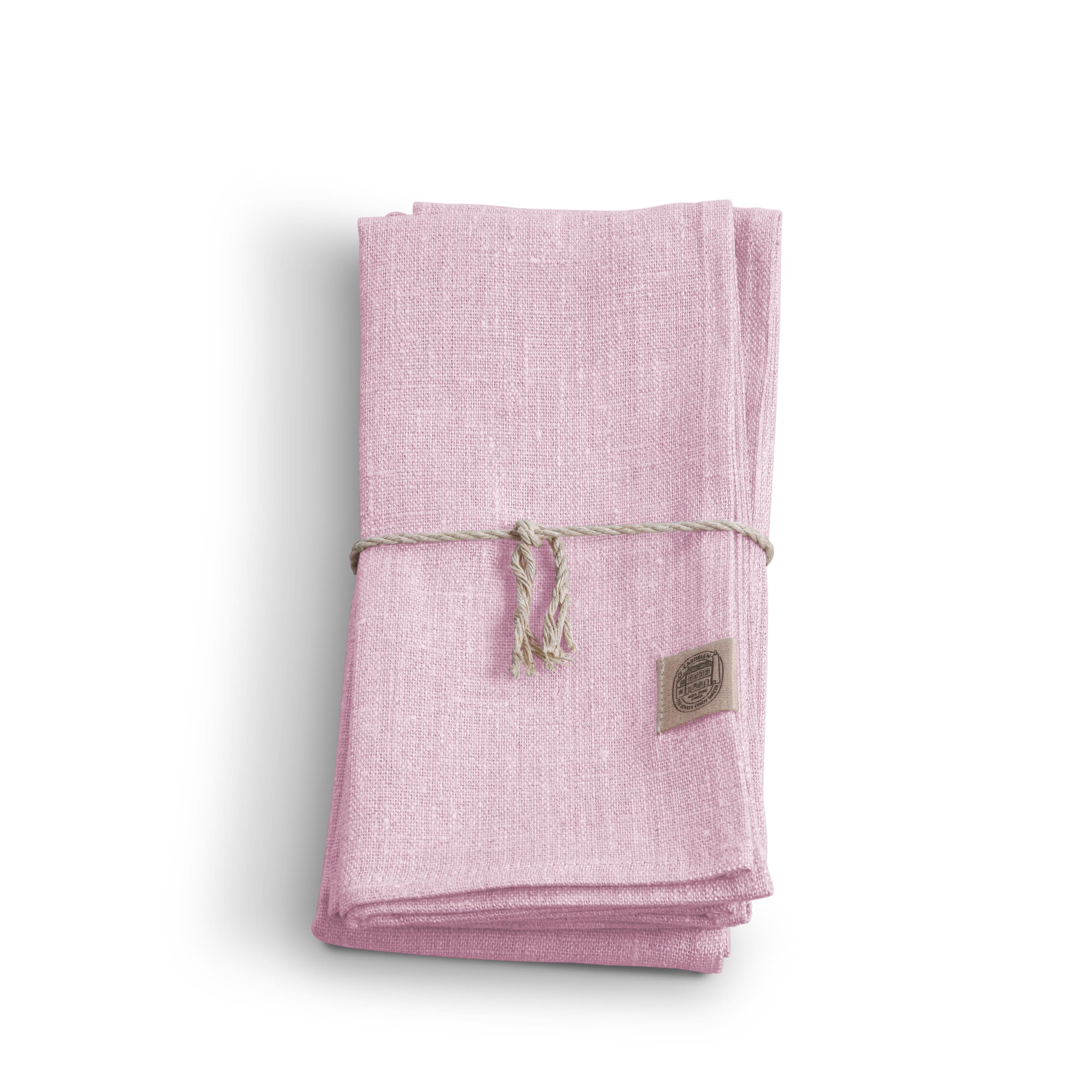 Klassische Servietten Leinen Soft Pink 4er-Pack