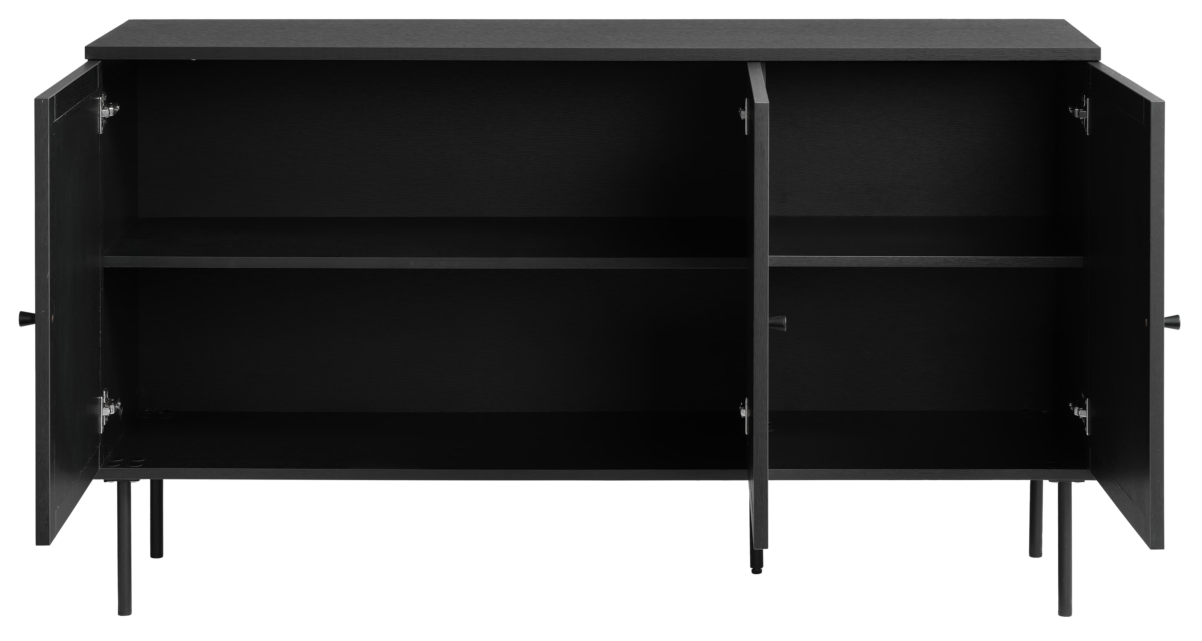 Elin Sideboard Black 140cm
