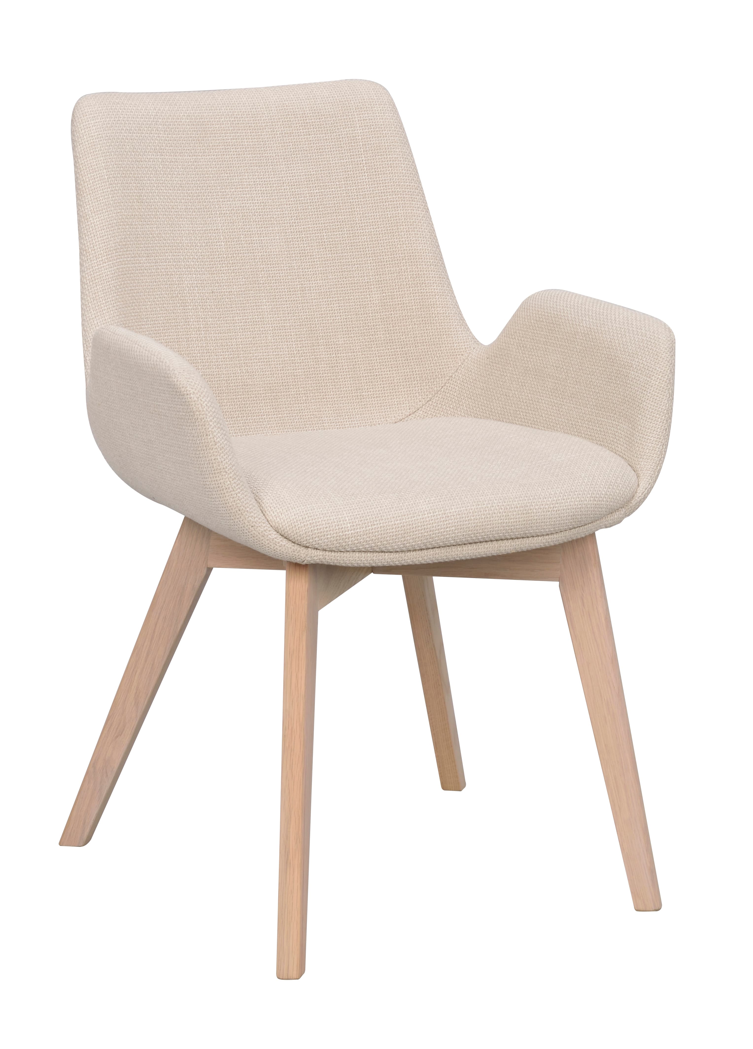 Drimsdale Dining Armchair Beige/White Washed