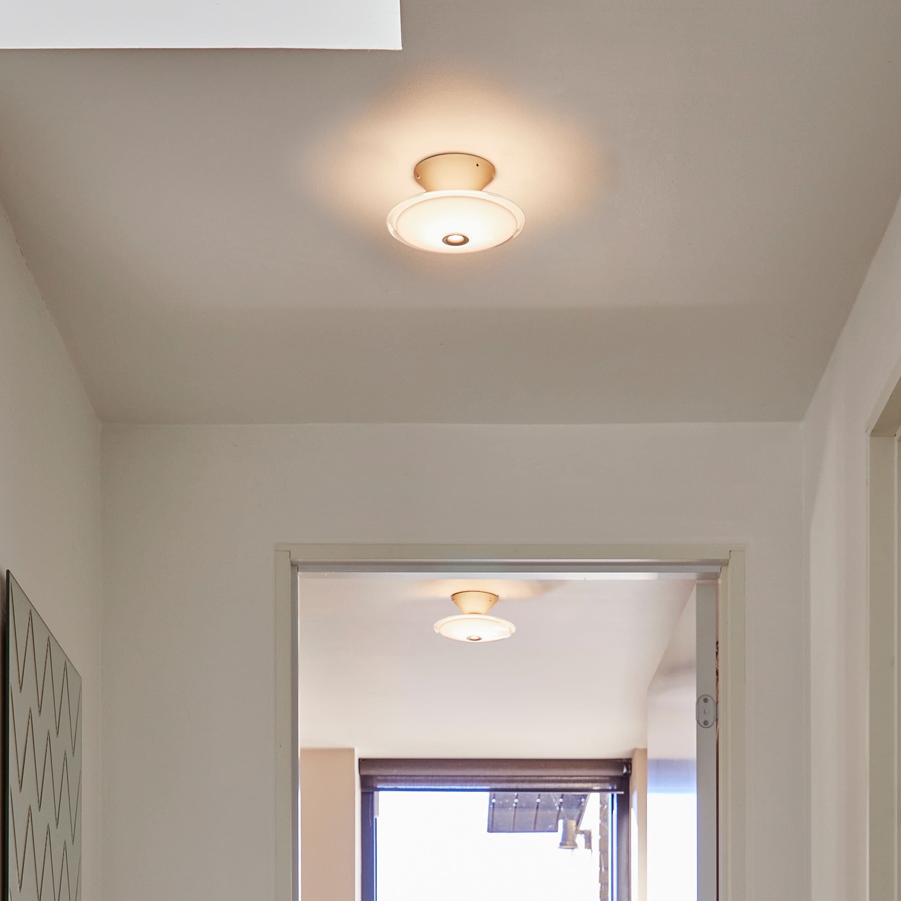 Solene C Ceiling Lamp Soft Ivory Ø20