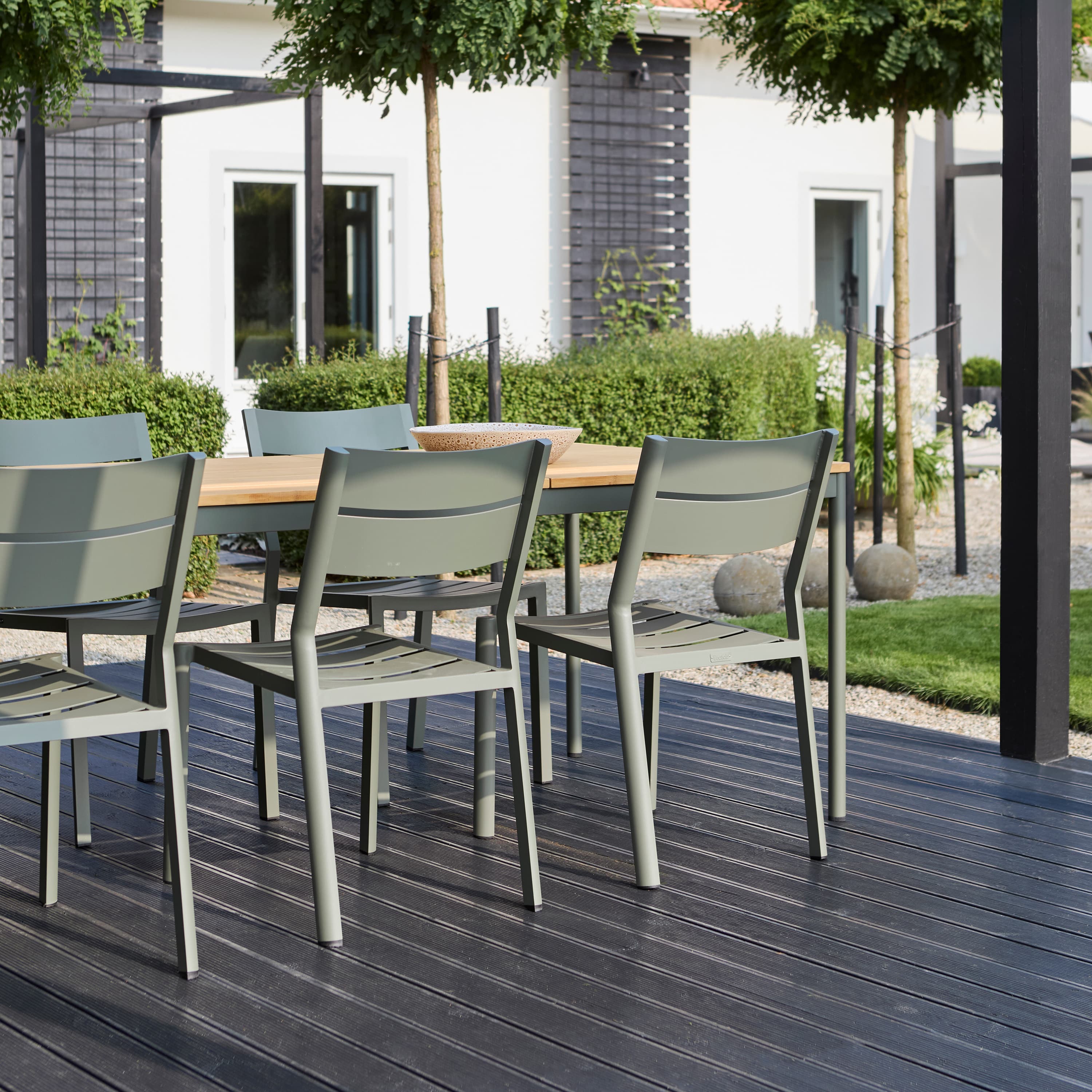 Nox Matbord Dusty Green/Bambu 238cm