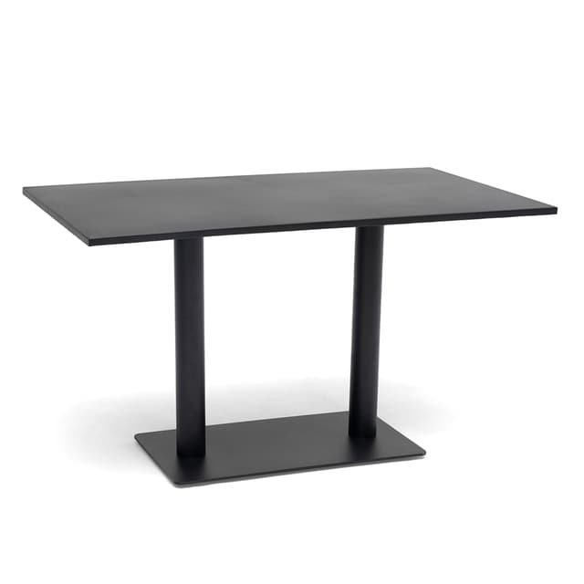 Näsby Cafétisch Schwarz 70x120