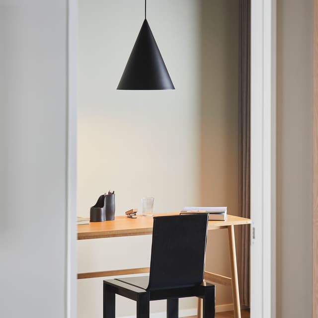 Hanzu So Deckenleuchte Schwarz Ø35