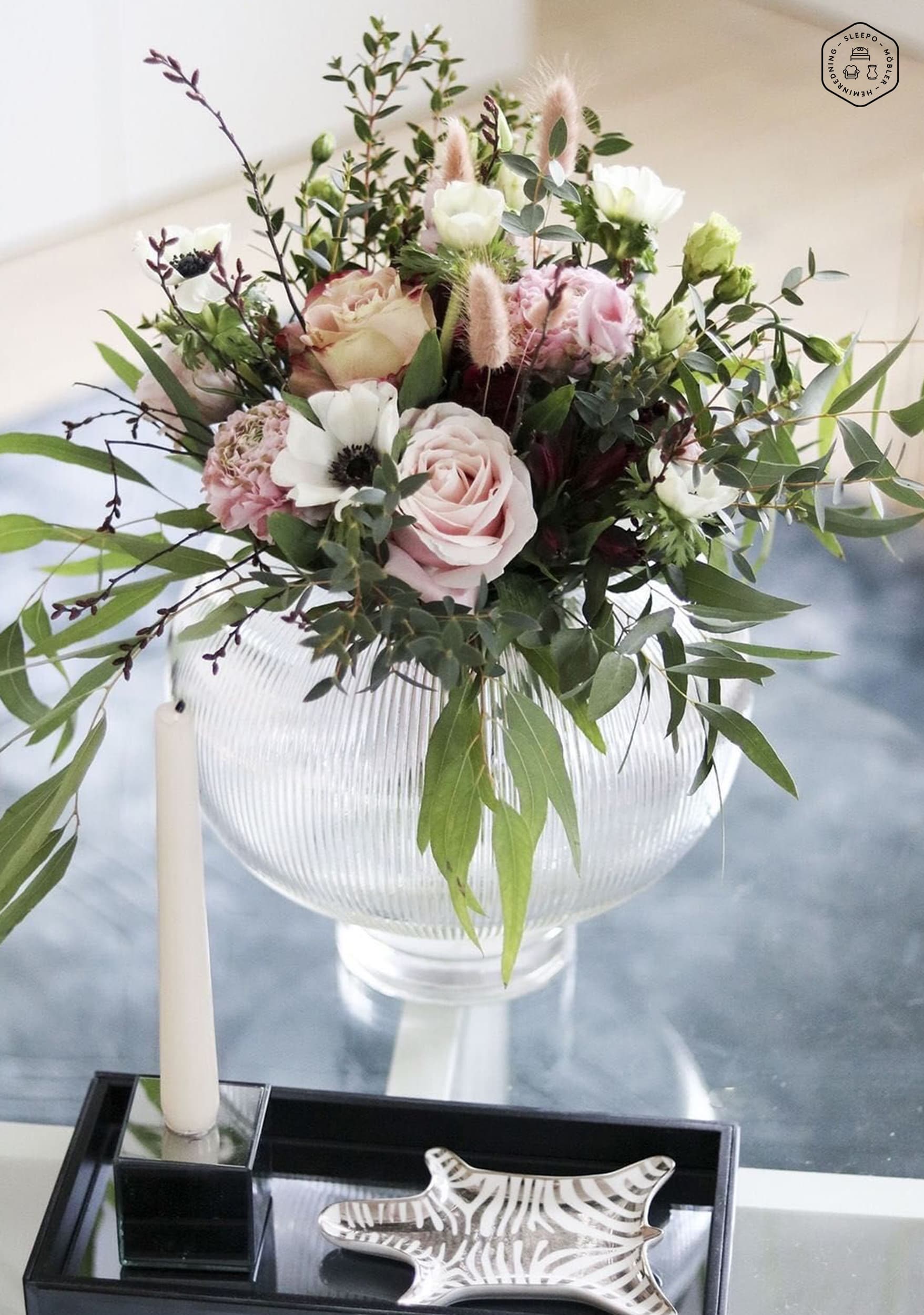 Sphere Vase Klar 26cm