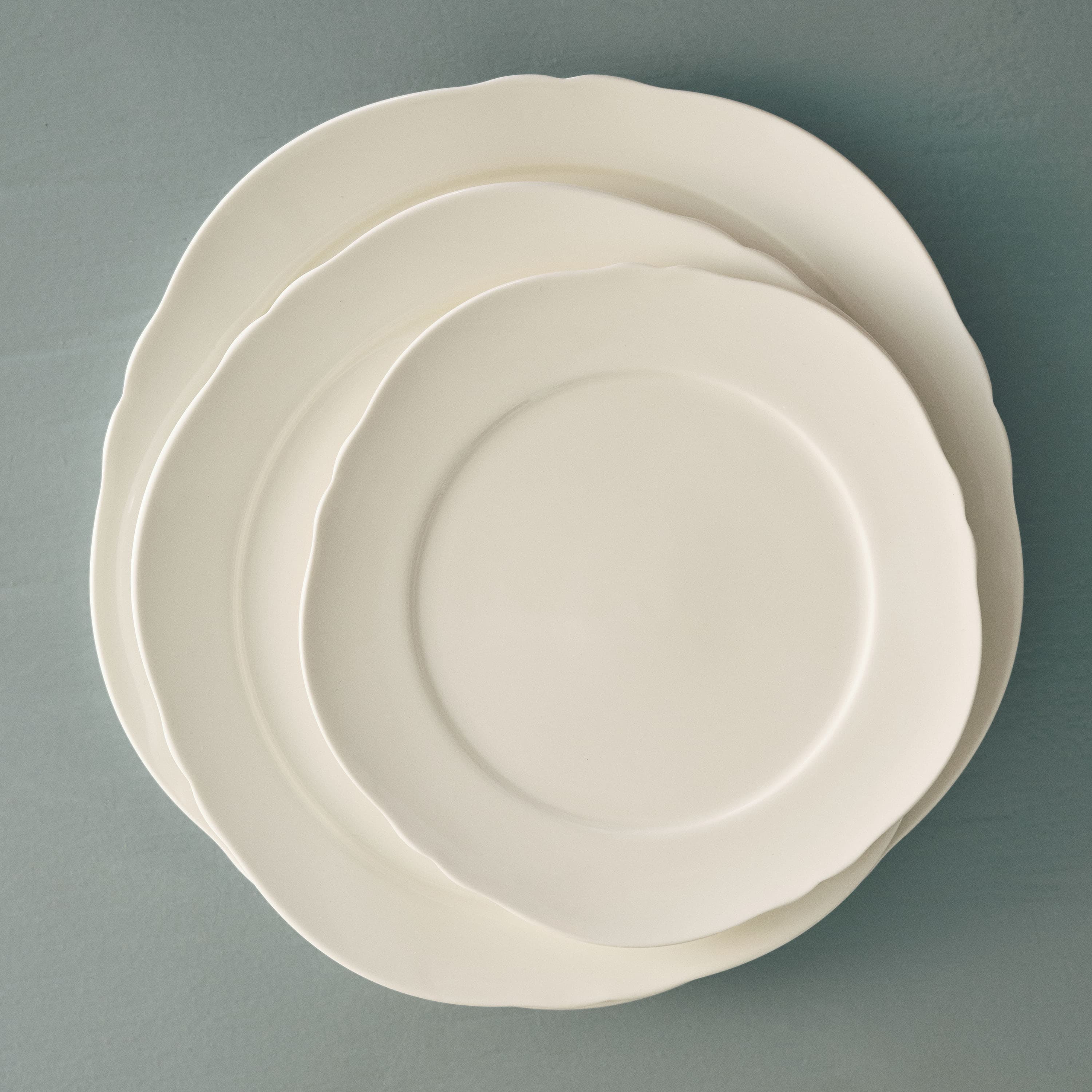 Silhouette Teller White Ø24 4er-Pack