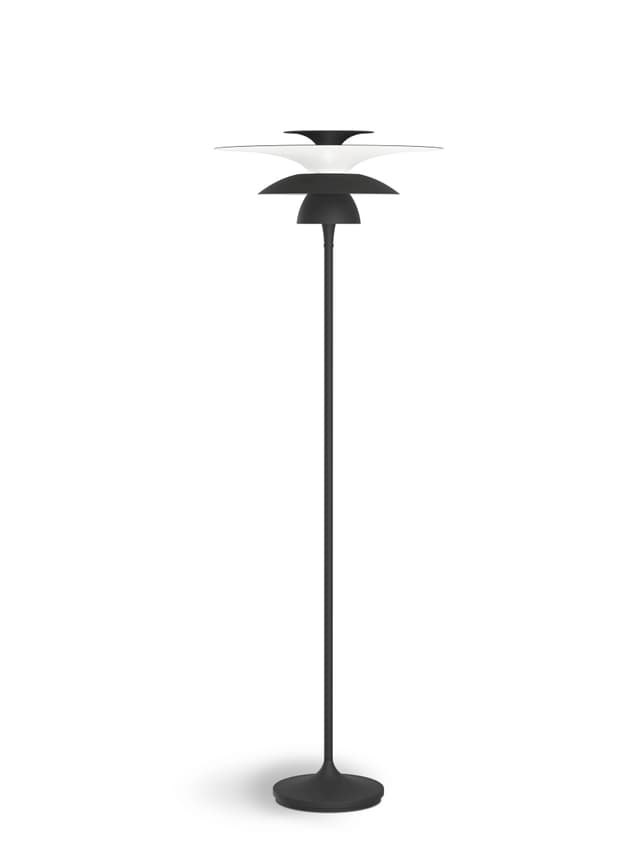 Picasso Bodenlampe Mattschwarz 50 cm