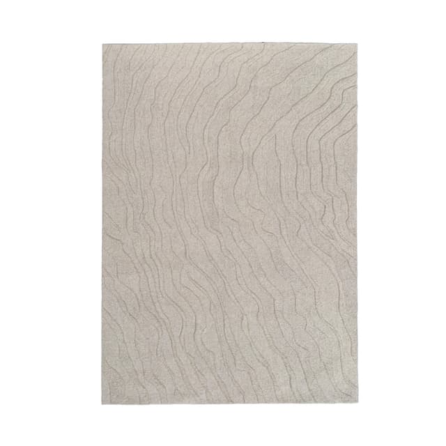 Duvell Wool Rug Light Beige 200x300