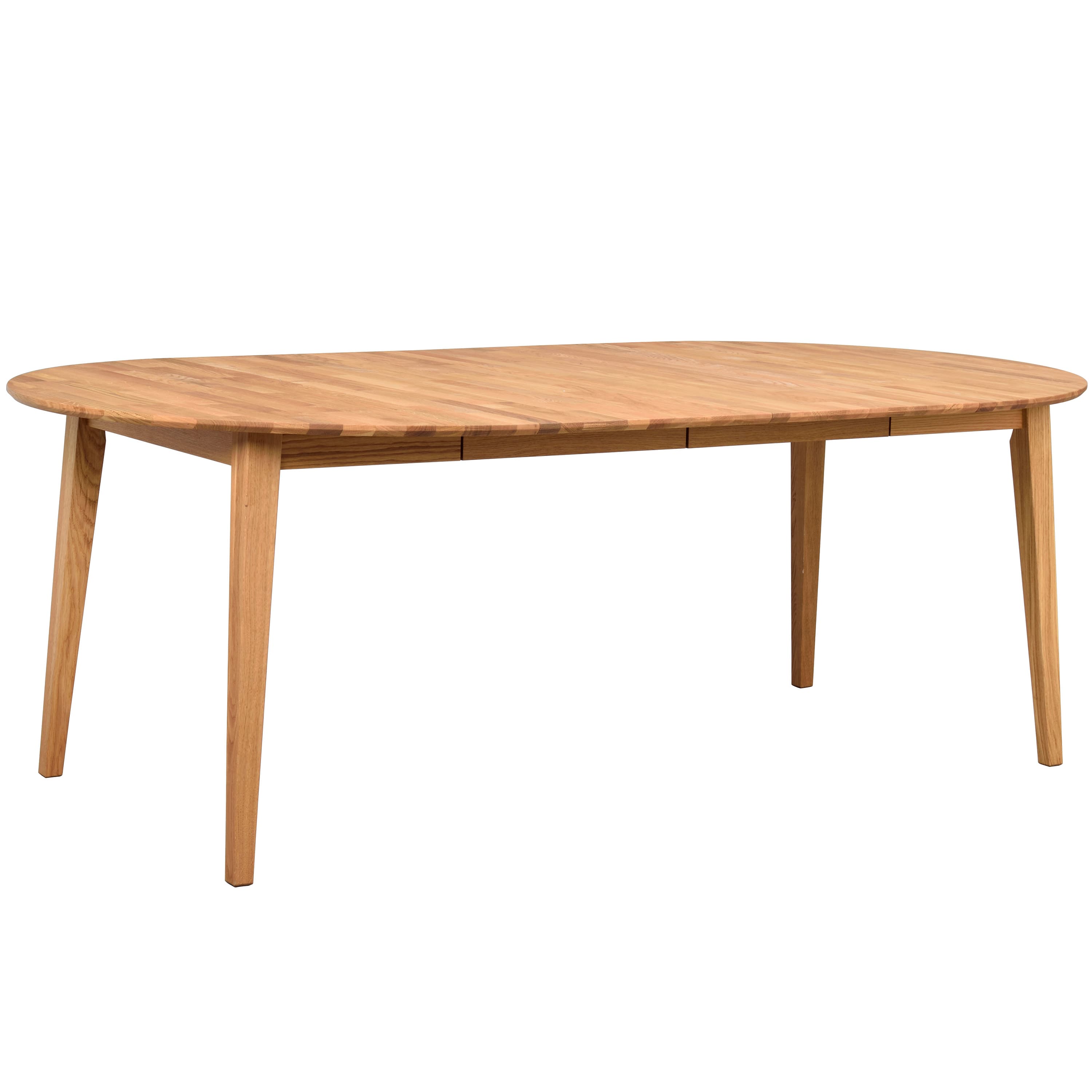 Filippa Dining Table Oak Ø120/165cm