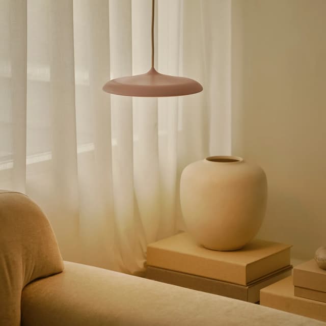 Artist 25 Ceiling Light Powder Pink