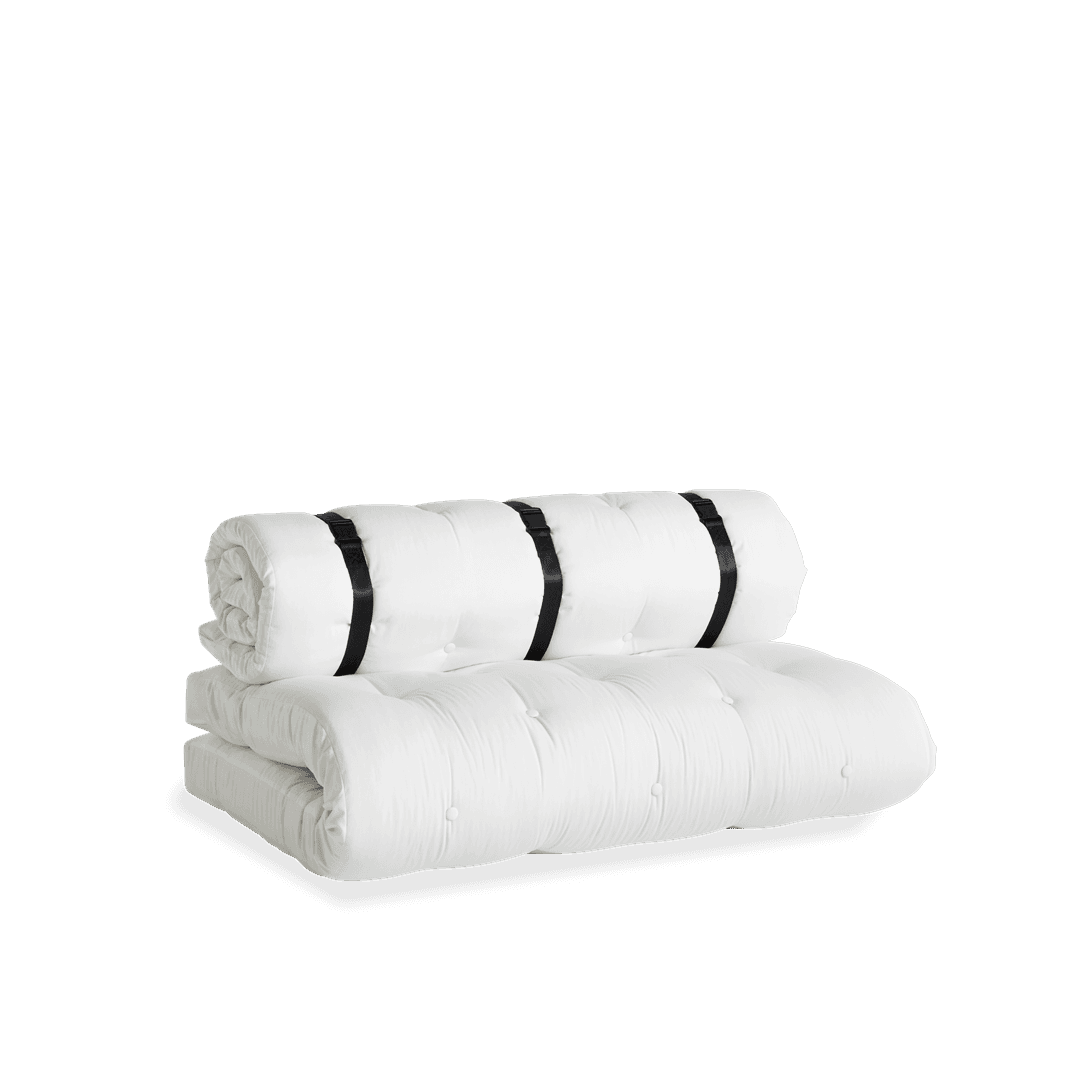 Buckle-Up Outdoor-Tagesbett Weiß 140cm