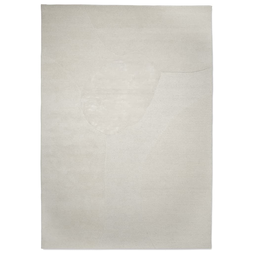 Topaz Wool/Viscose Rug Ivory 250x350