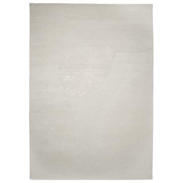 Topaz Wool/Viscose Rug Ivory 250x350