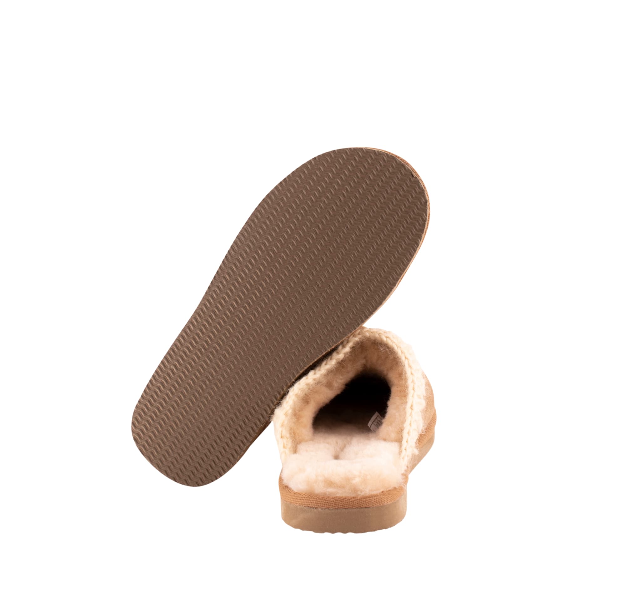 Selina Slippers Chestnut Size 38