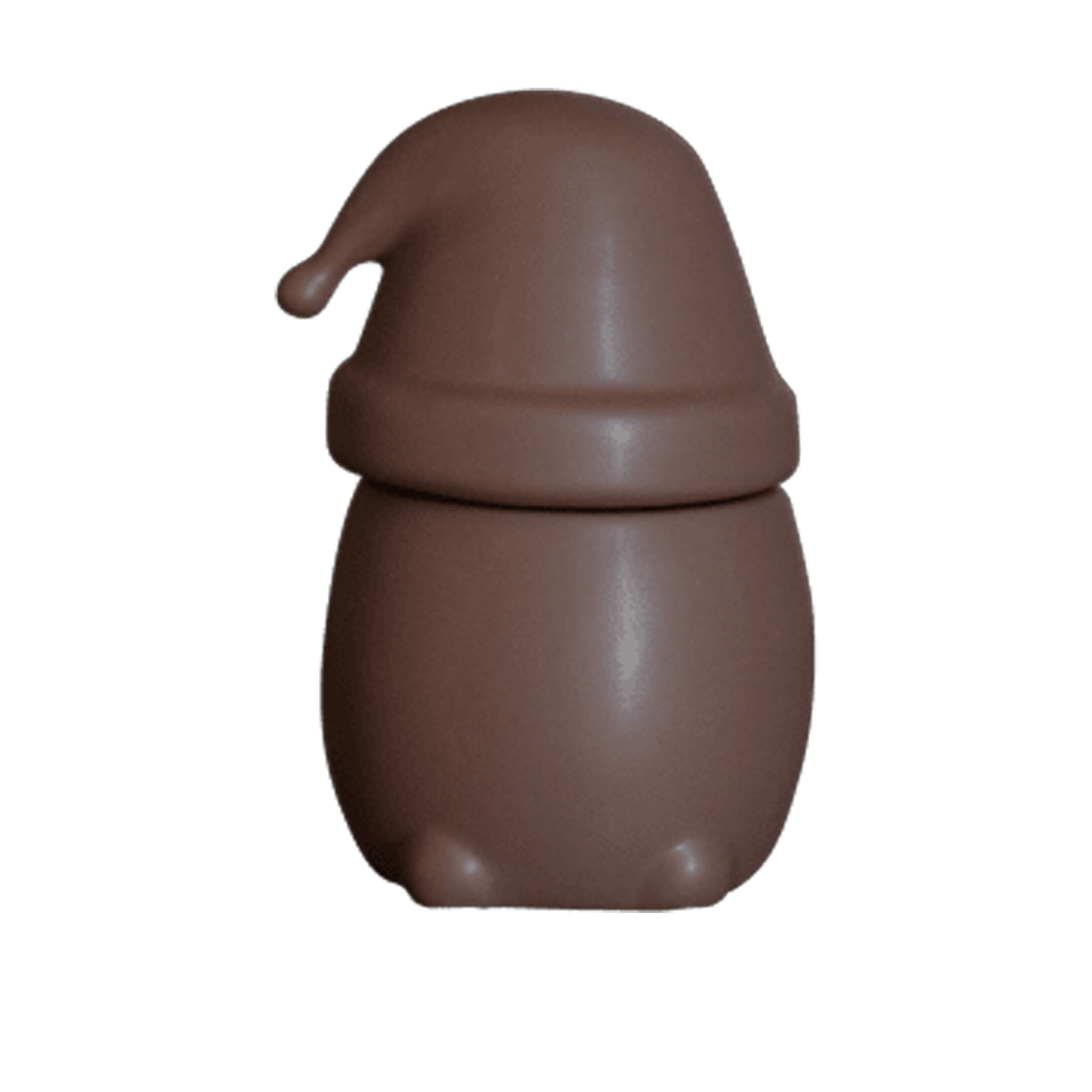 Eating Santa Jar Maroon Large