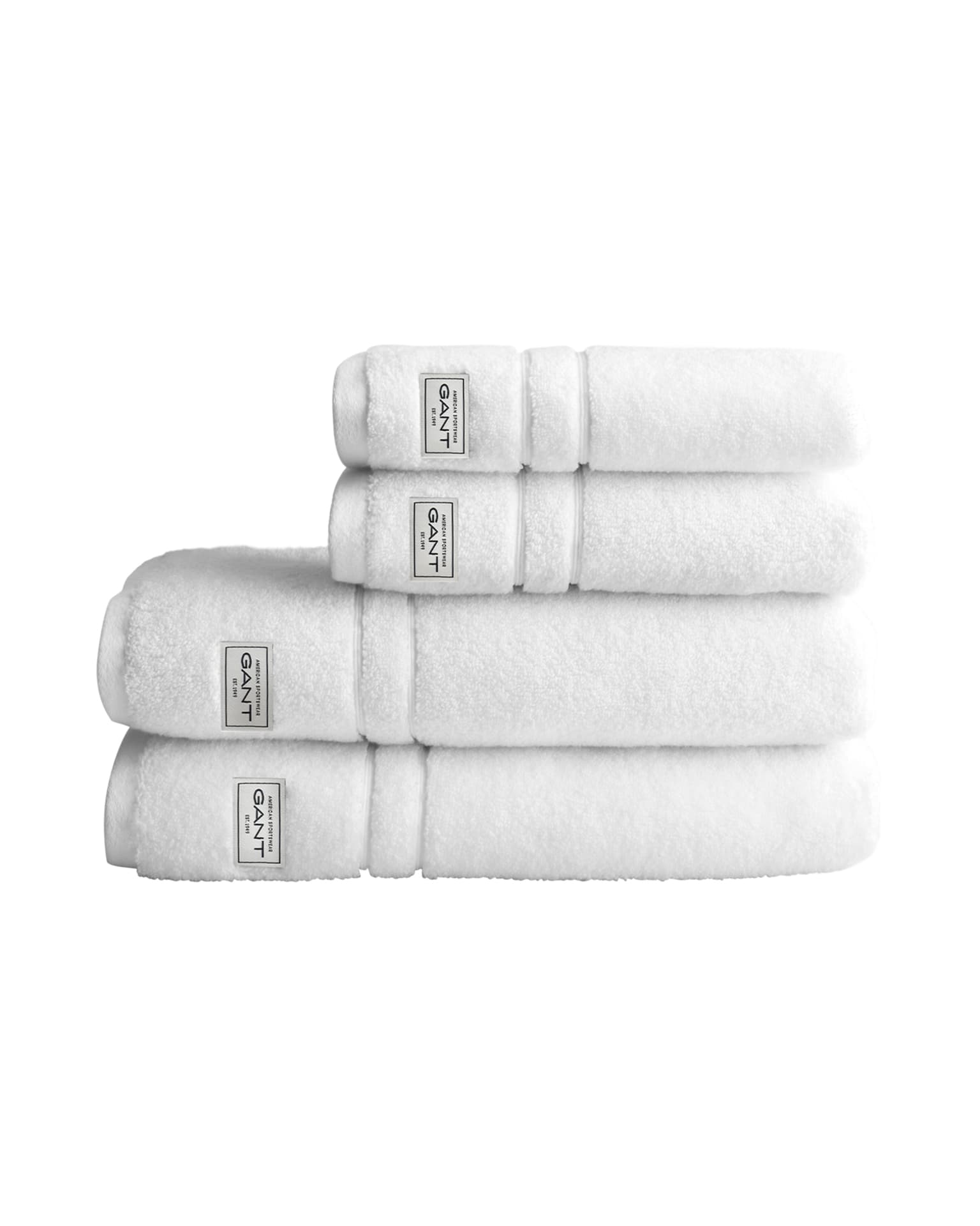 Premium Terry Handtuch Weiß 4er-Pack