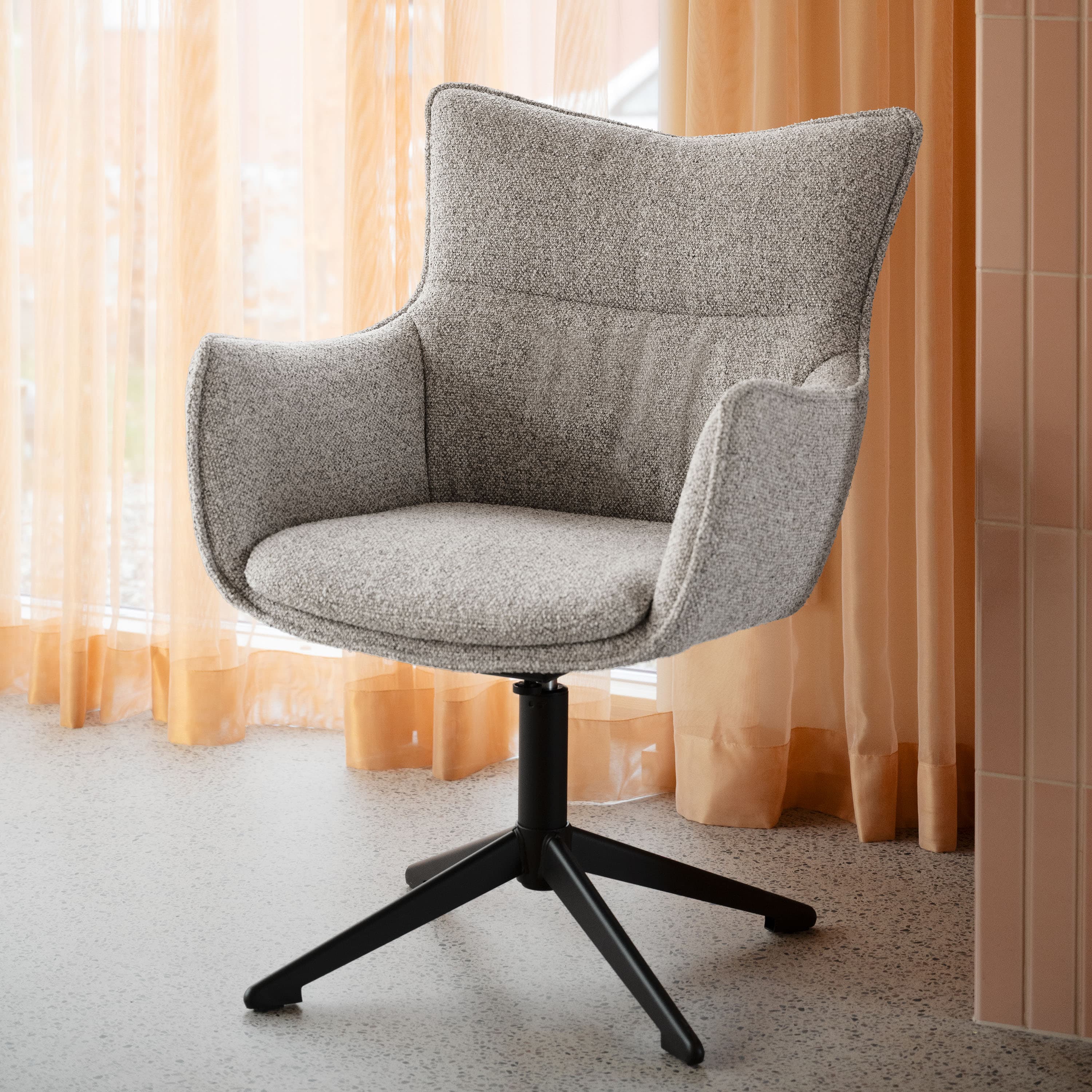 Fresno Karmstol Beige/Brun