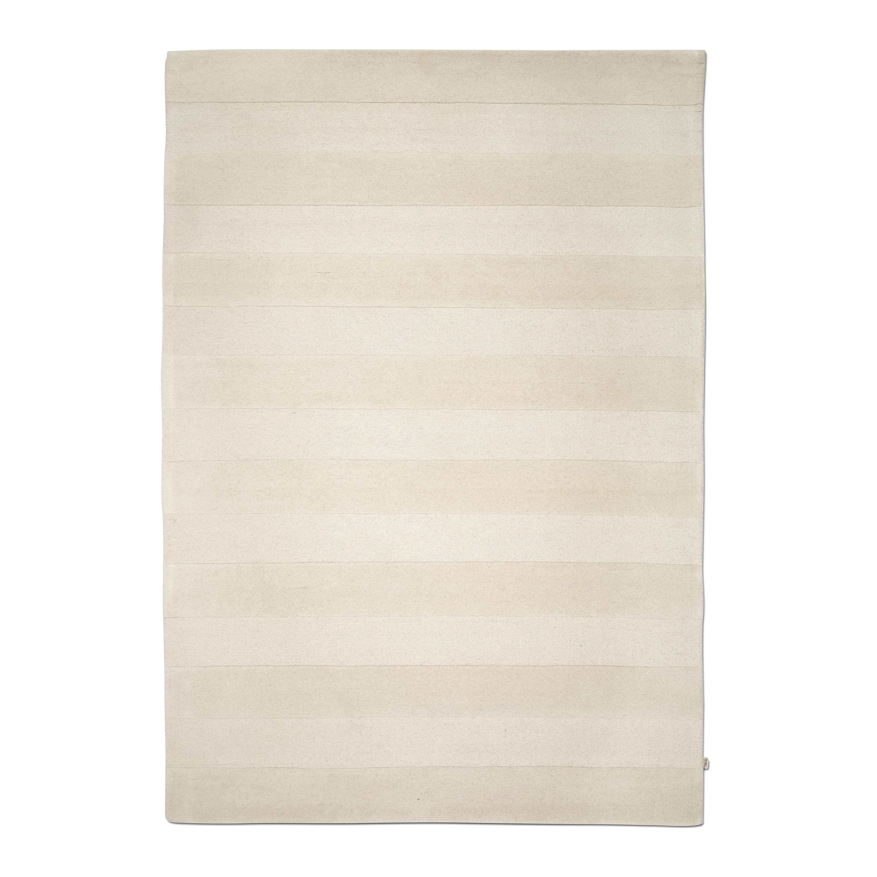 Stripe Boucle Bouclé Teppich Elfenbein 200x300