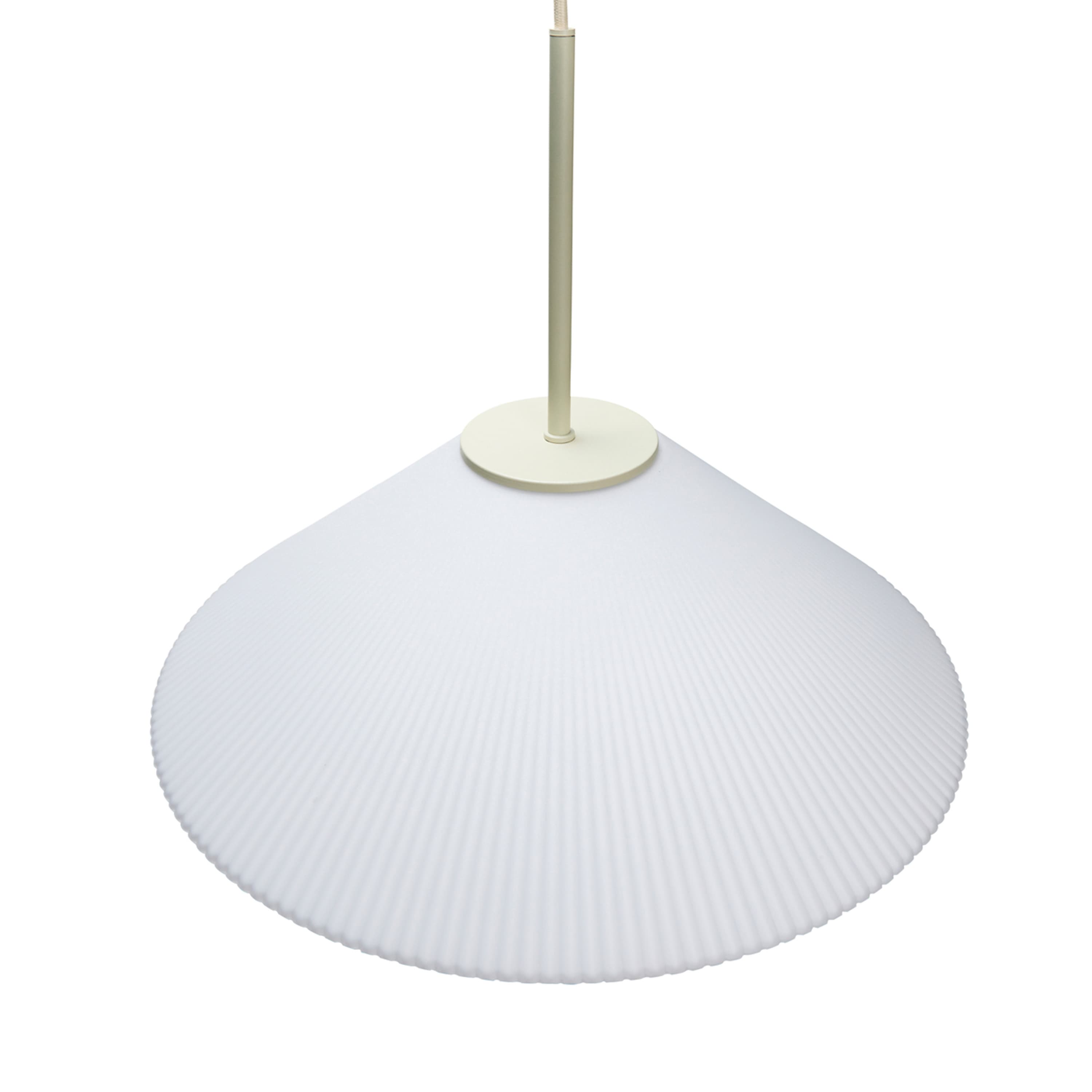 Solid Pendelleuchte White/Sand Ø44