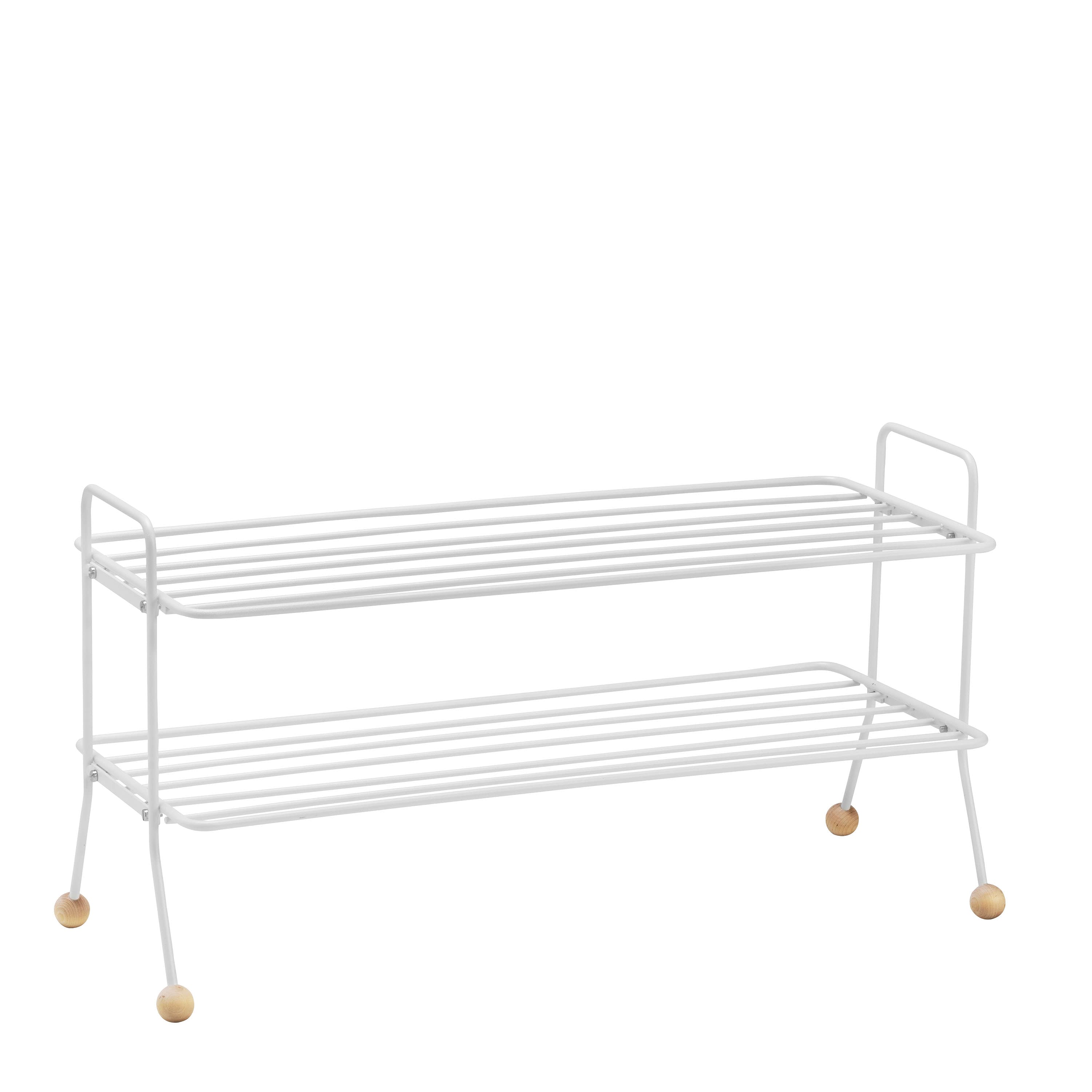 Bill Shoe Rack White
