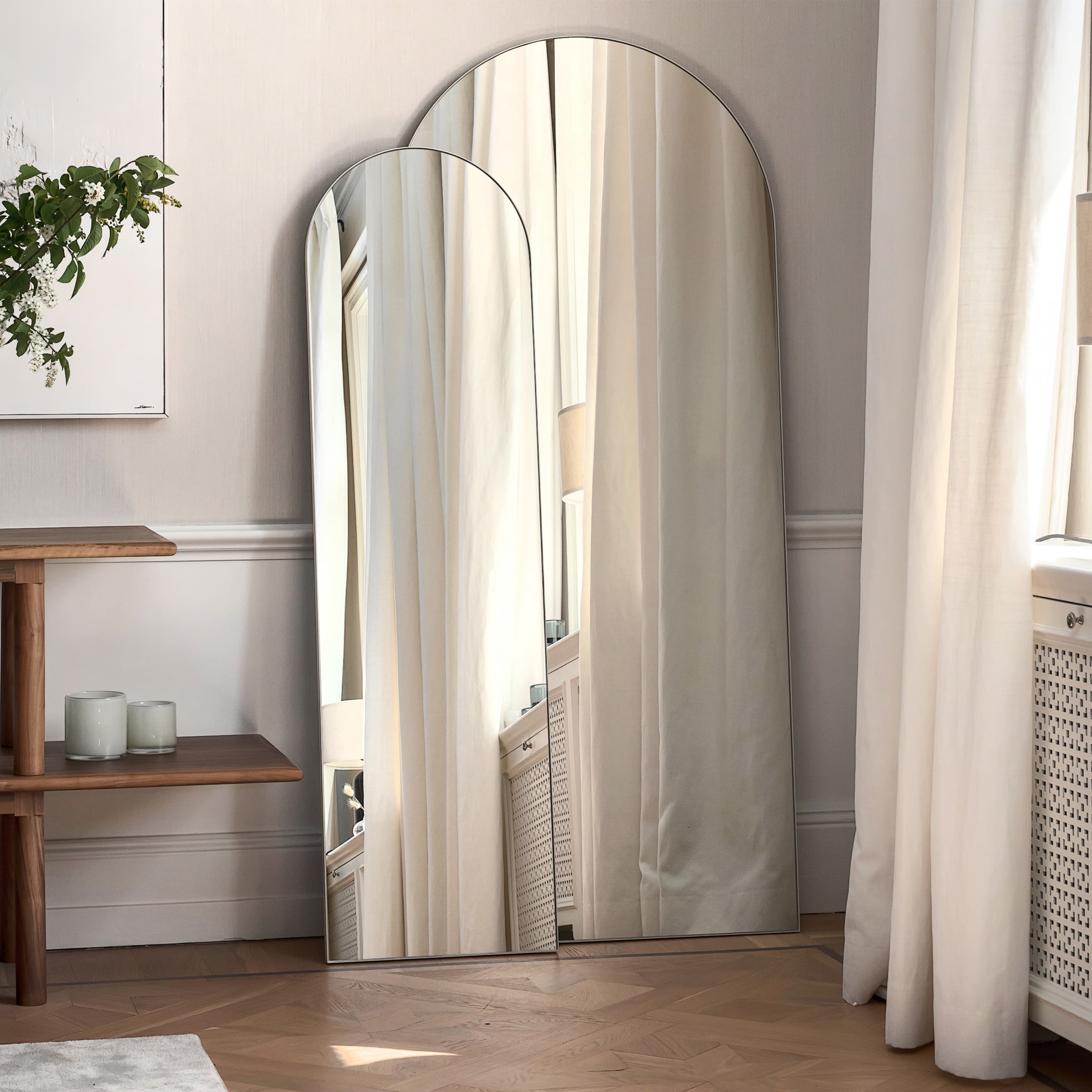 Arco Spiegel 40x140cm Beige