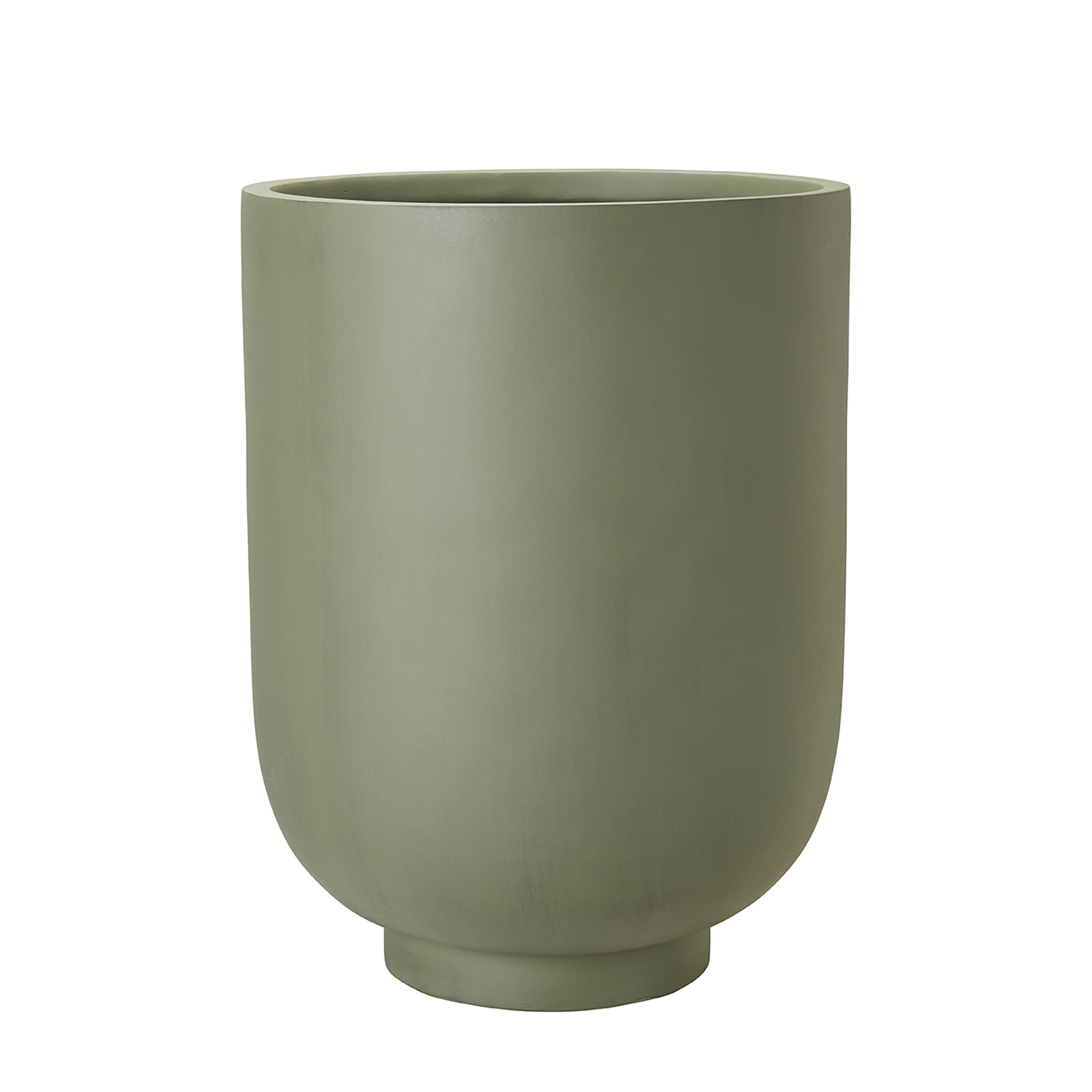 Malin plant pot green high 3-pack