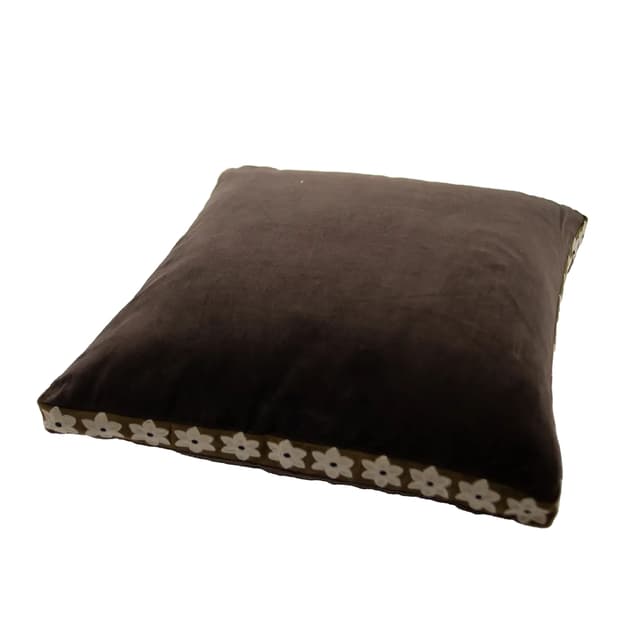 Daisy Kissenbezug Kaffee 60x60