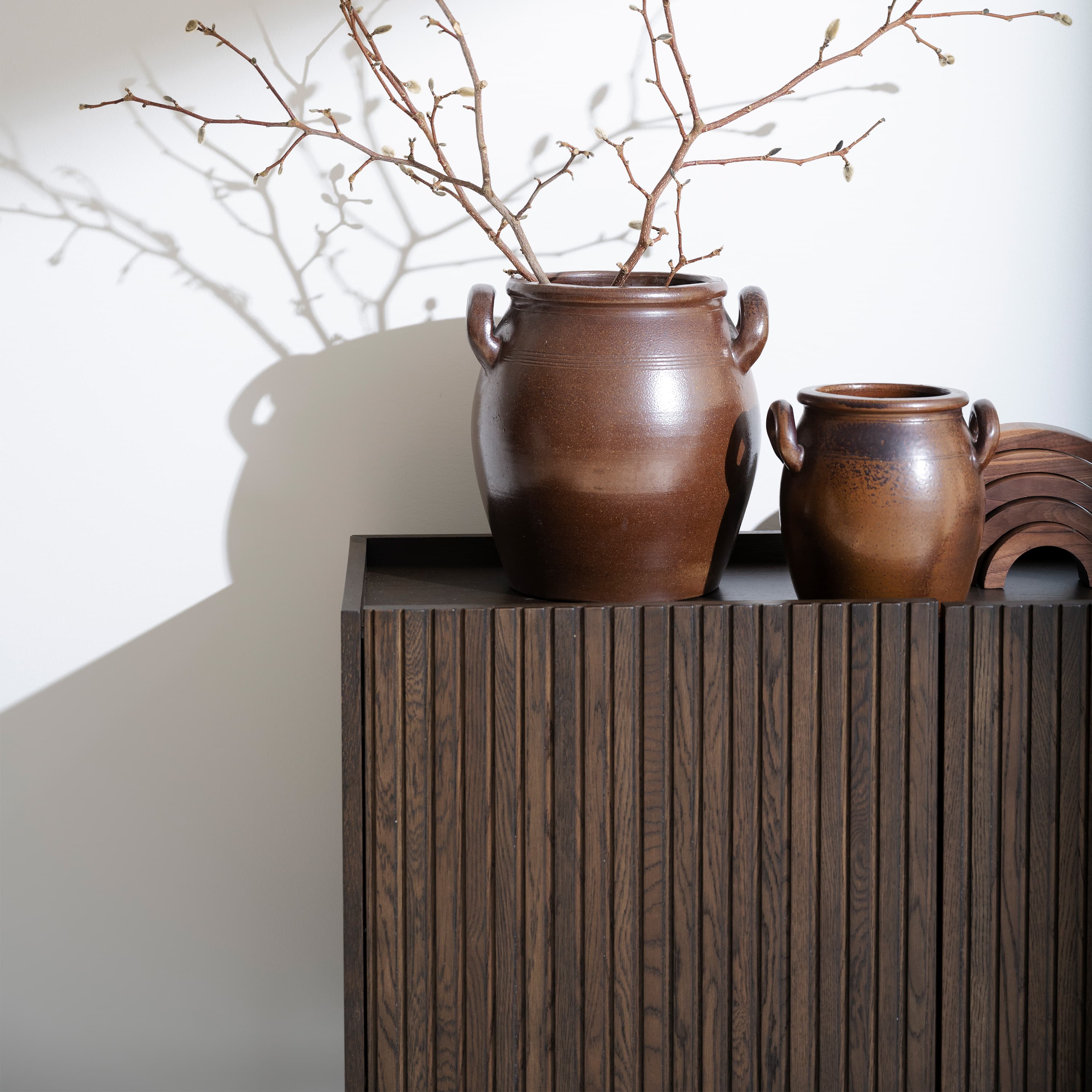 Halifax Sideboard Braun/Schwarz 160cm